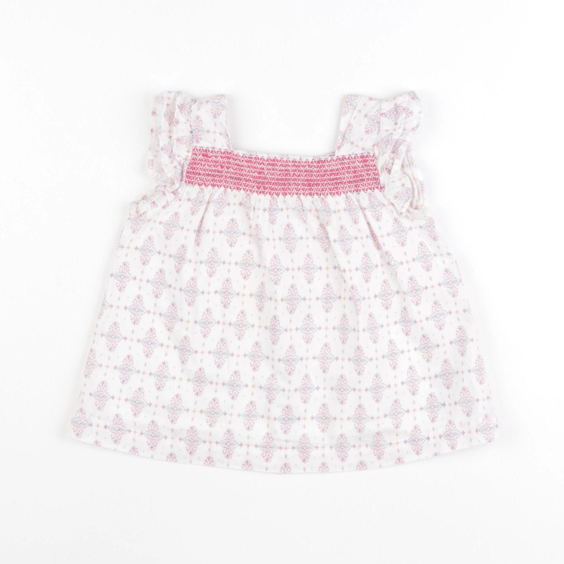 DPAM - robe rose - 12 mois