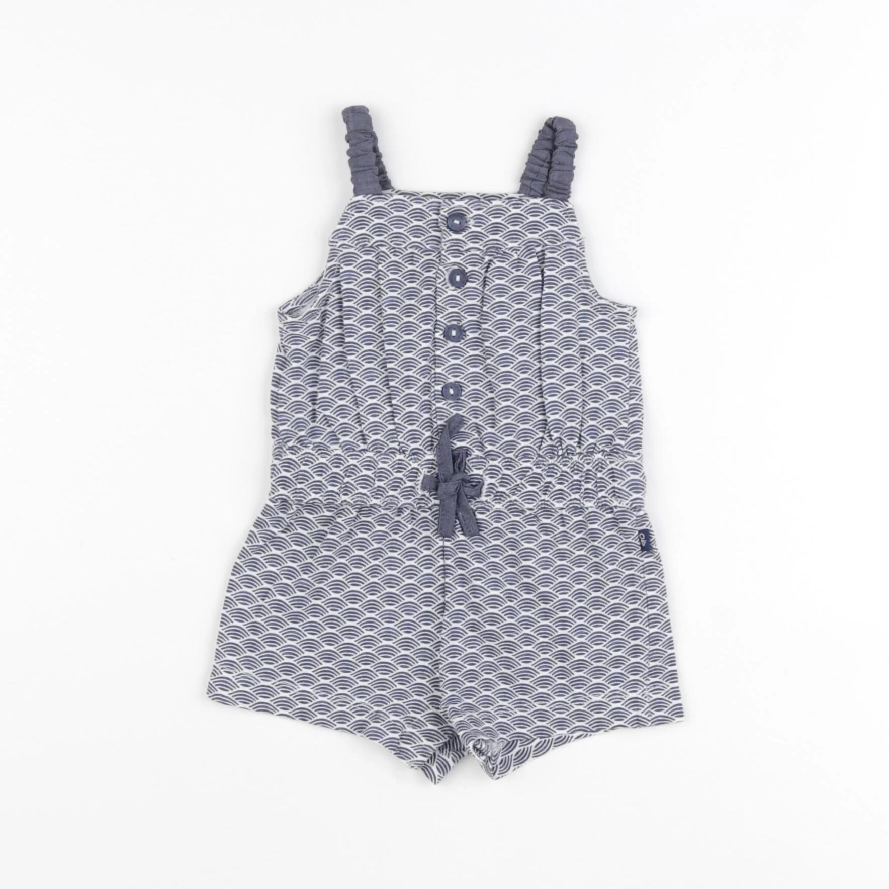 Obaïbi - combinaison bleu - 3 mois