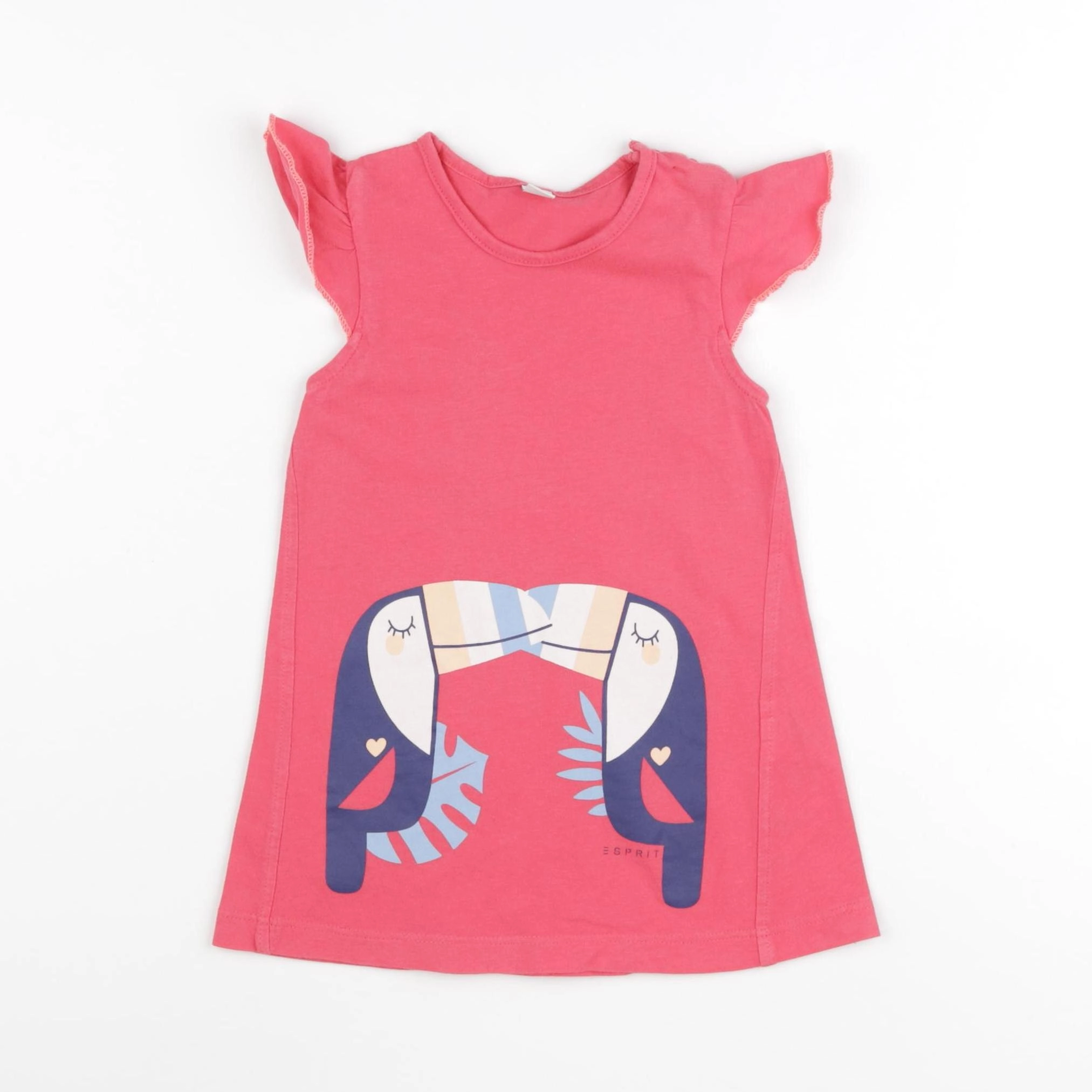 Esprit - robe rose - 2 ans
