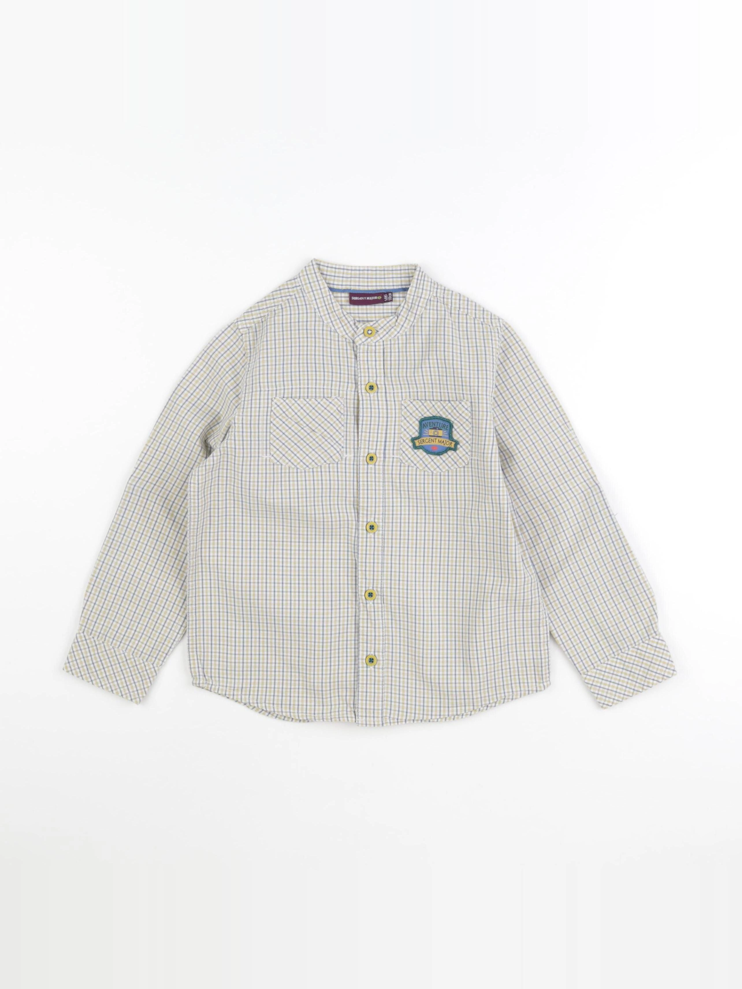 Sergent Major - chemise multicolore - 5 ans