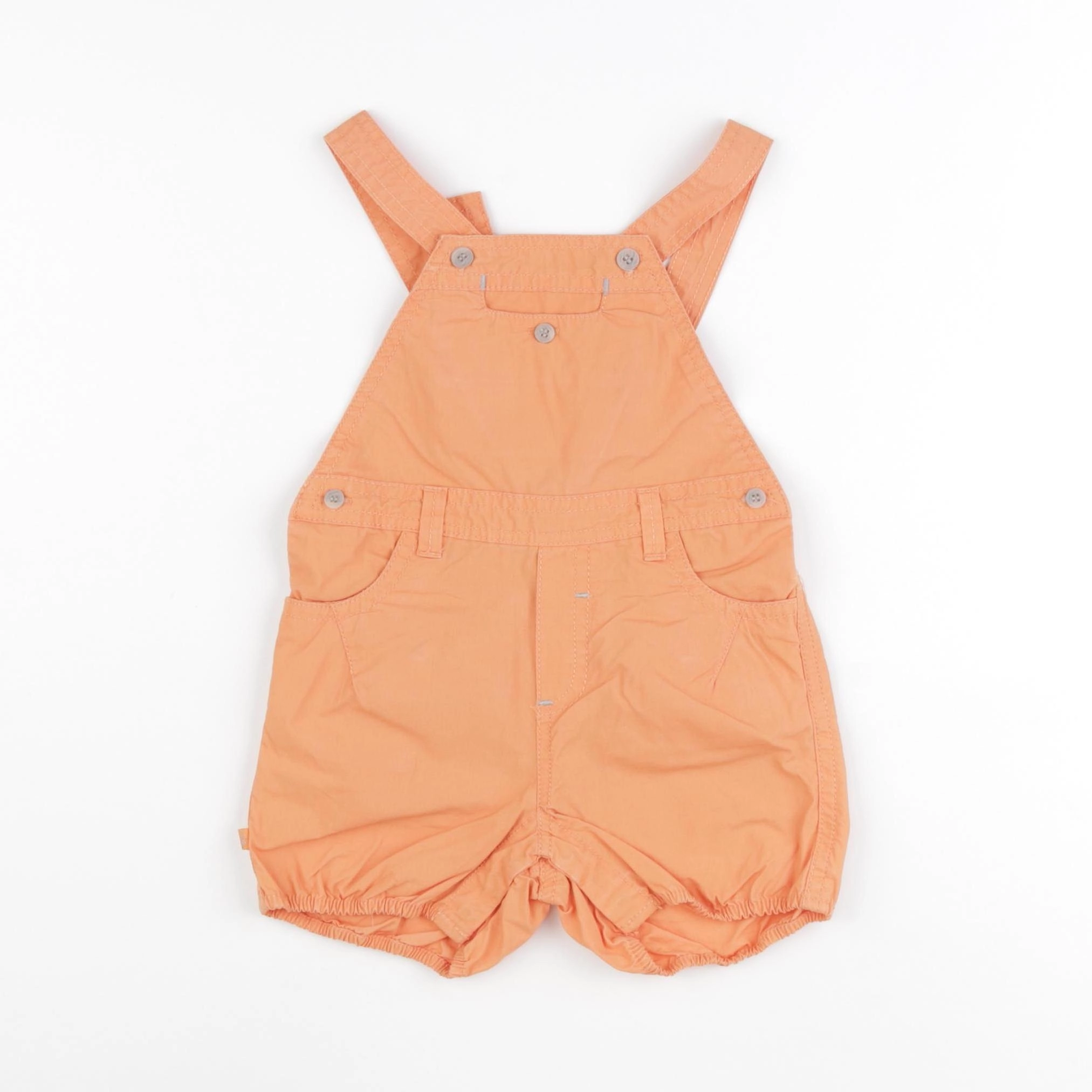 Obaïbi - salopette orange - 6 mois