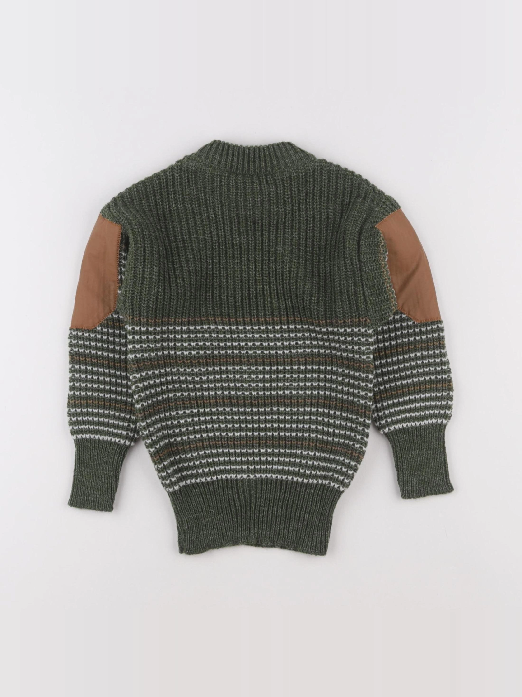 Vintage - pull vert - 6 ans