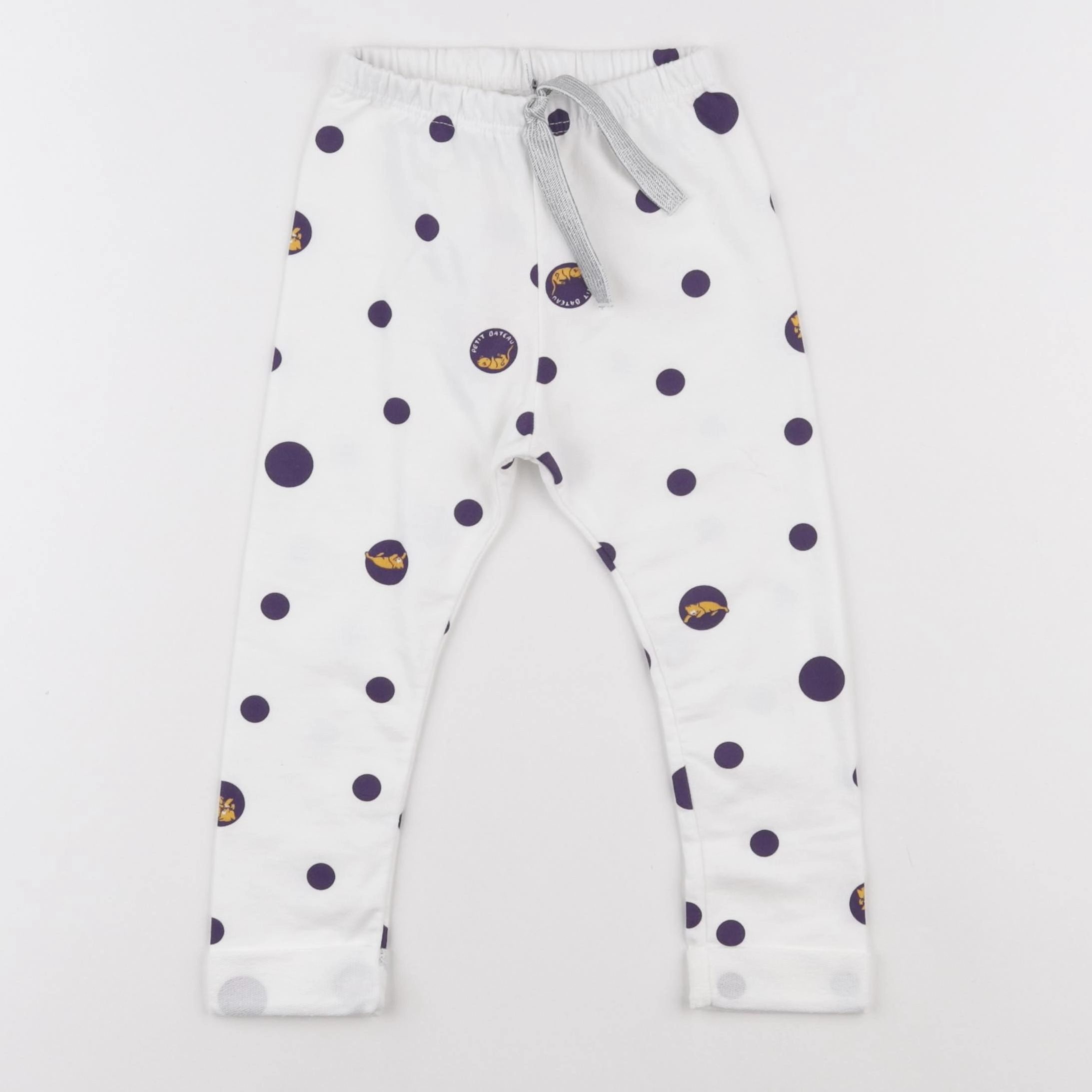 Petit Bateau - legging bleu - 18 mois