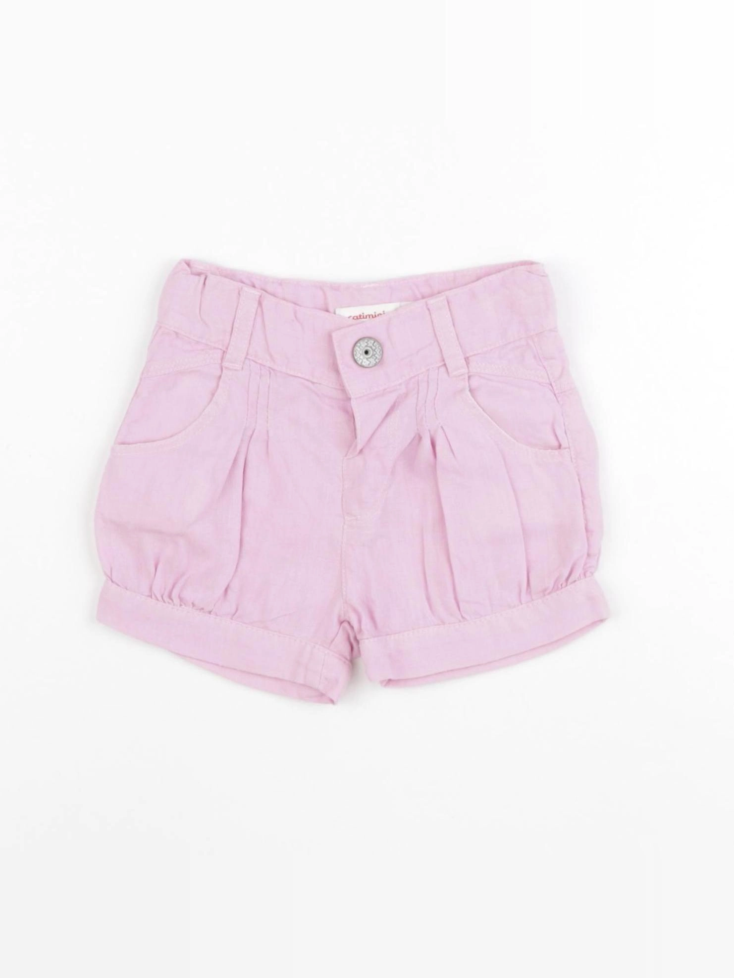 Catimini - short rose - 9 mois