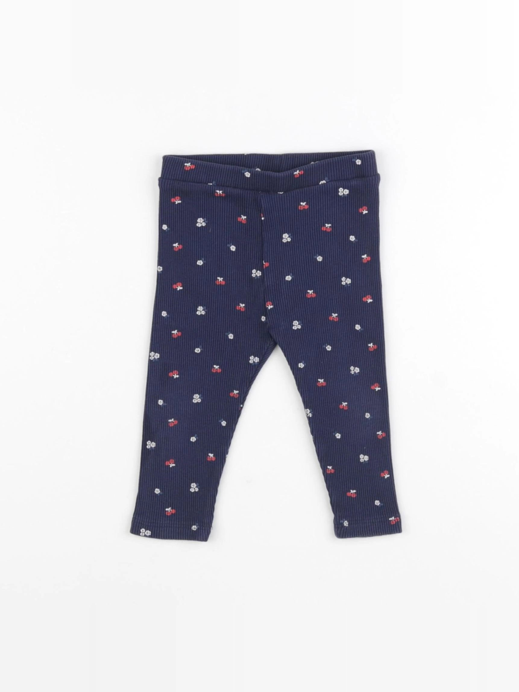 Obaïbi - legging bleu - 12 mois