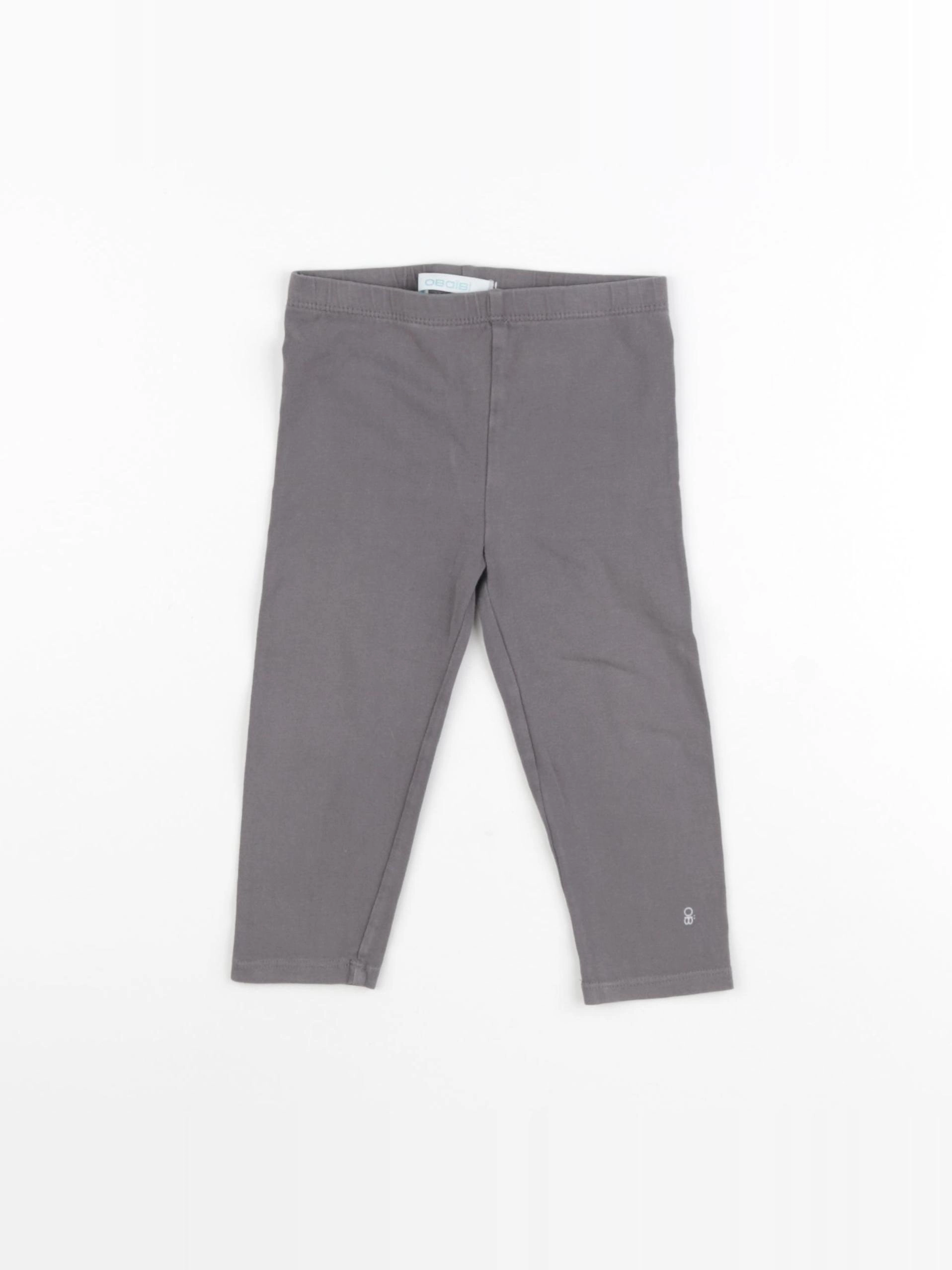Obaïbi - legging gris - 24 mois