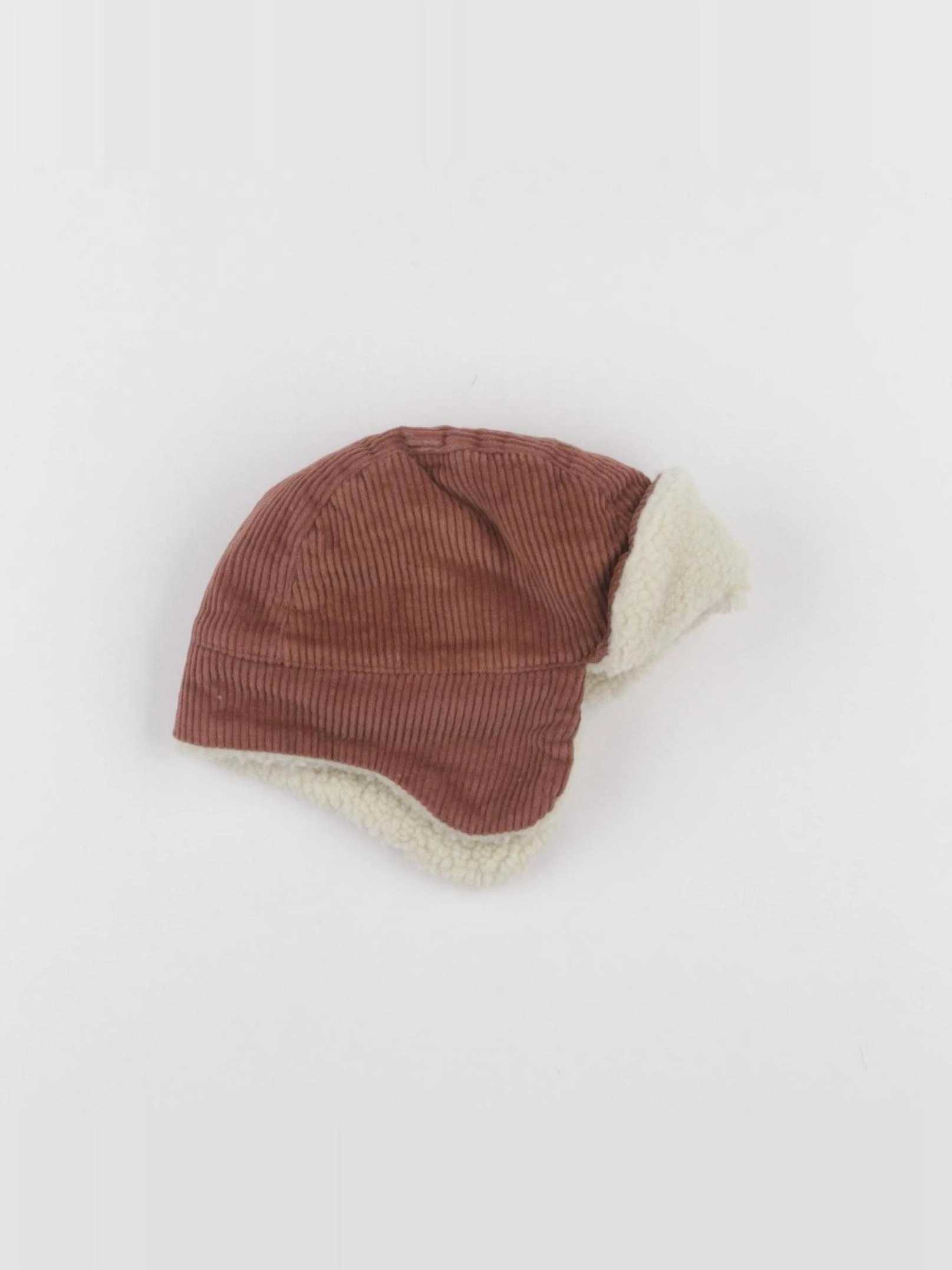 Petit Bateau - bonnet marron - 12/18 mois