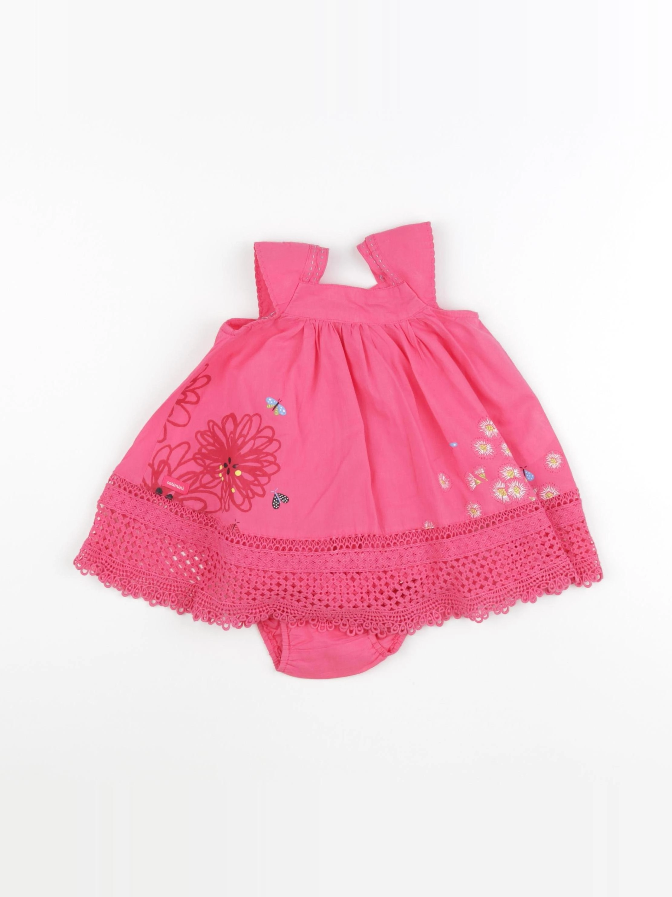 Catimini - robe rose - 3 mois