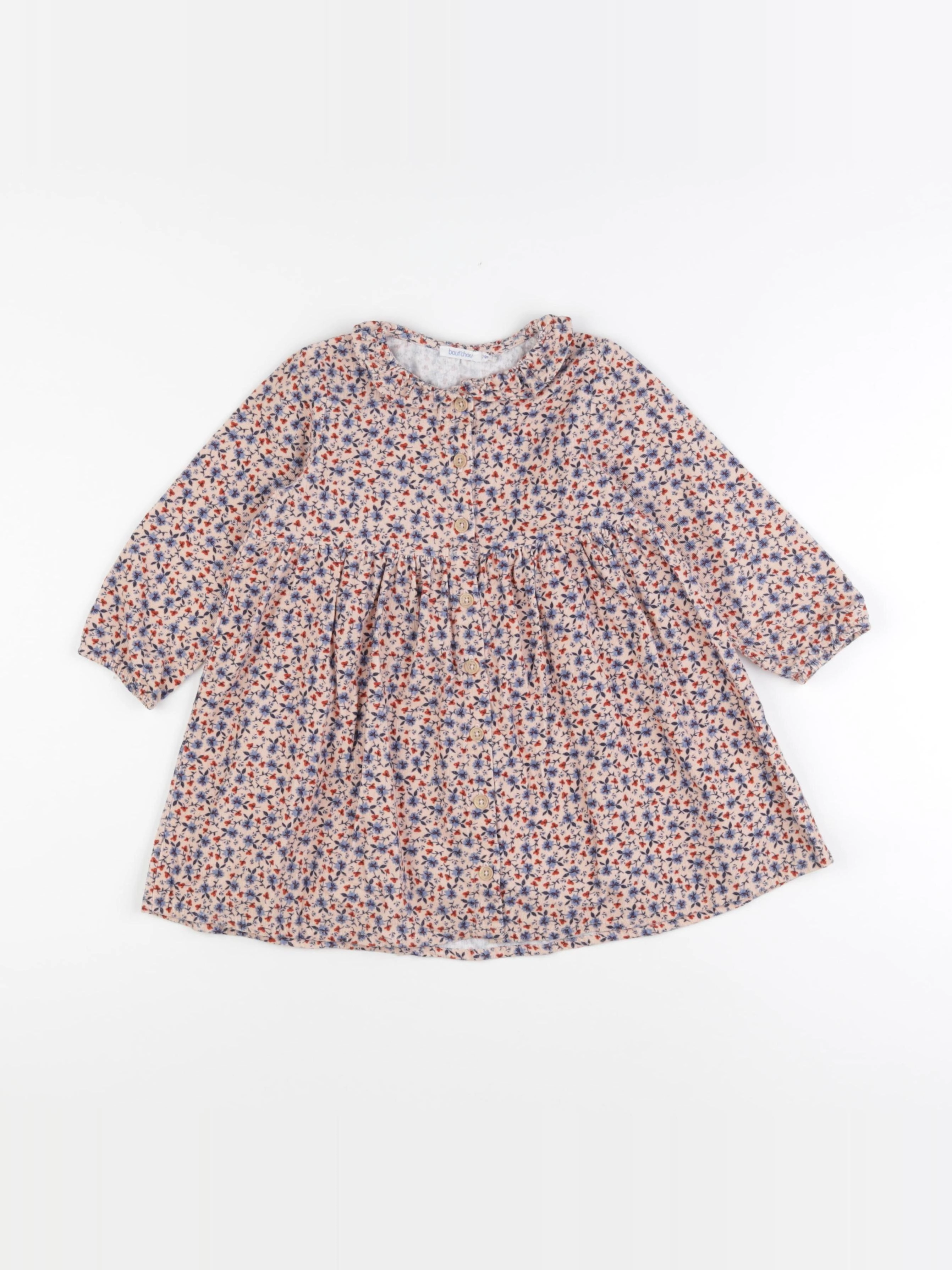 Boutchou - robe multicolore - 24 mois