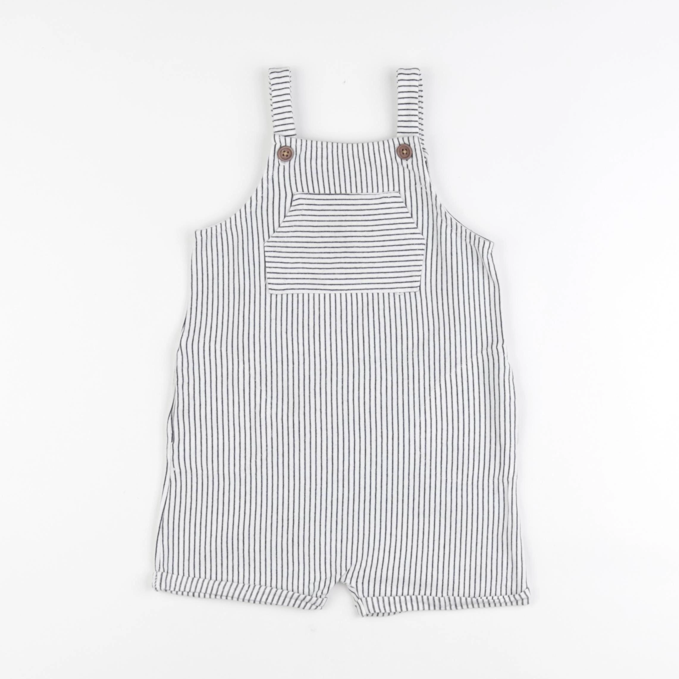 Mango - salopette blanc - 2/3 ans