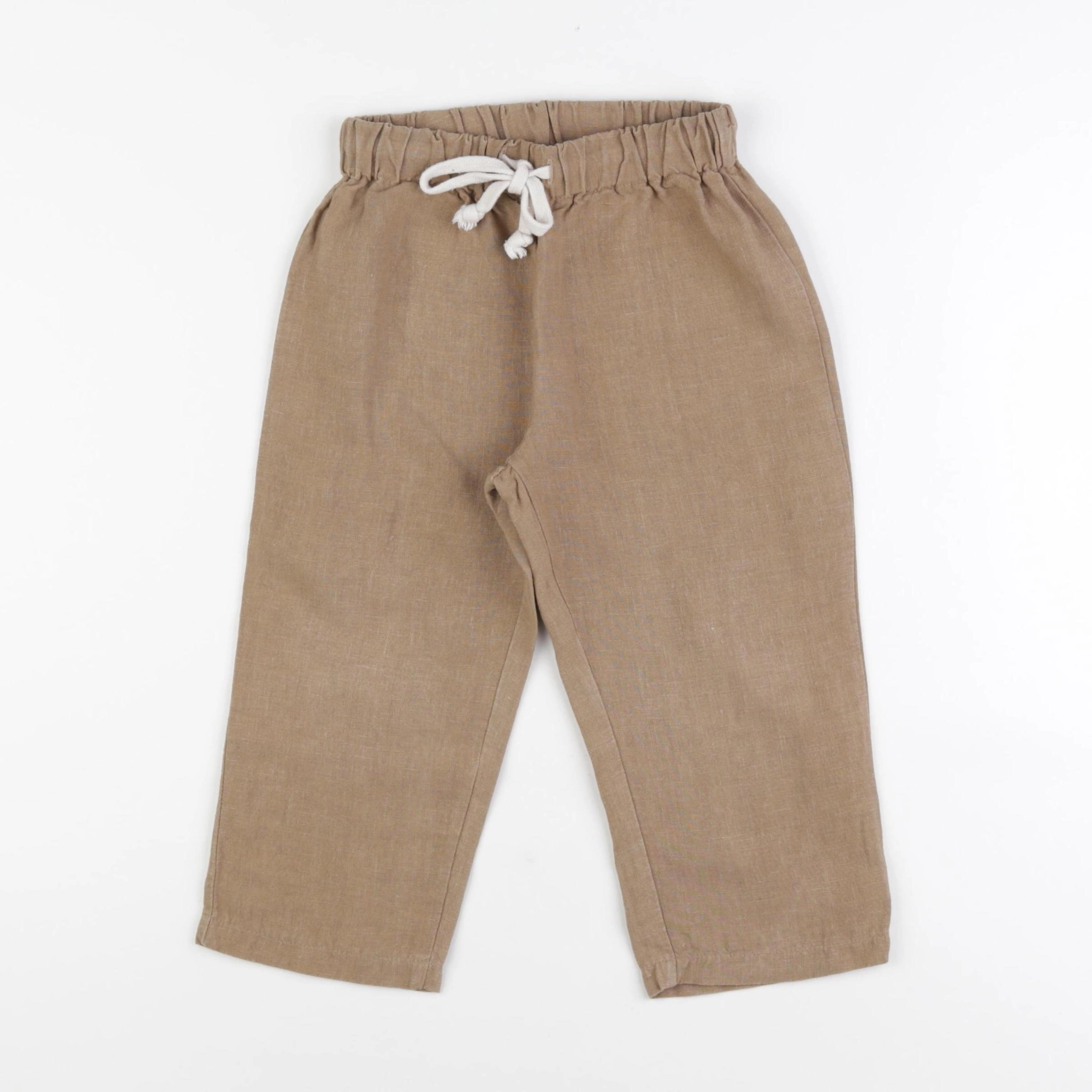 Gamin gamine - pantalon marron - 3 ans