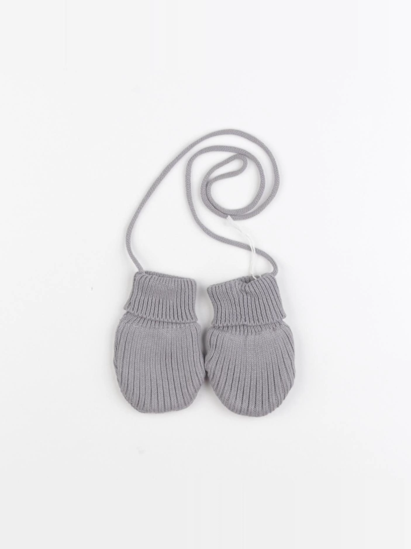 DPAM - moufles gris - 6/12 mois