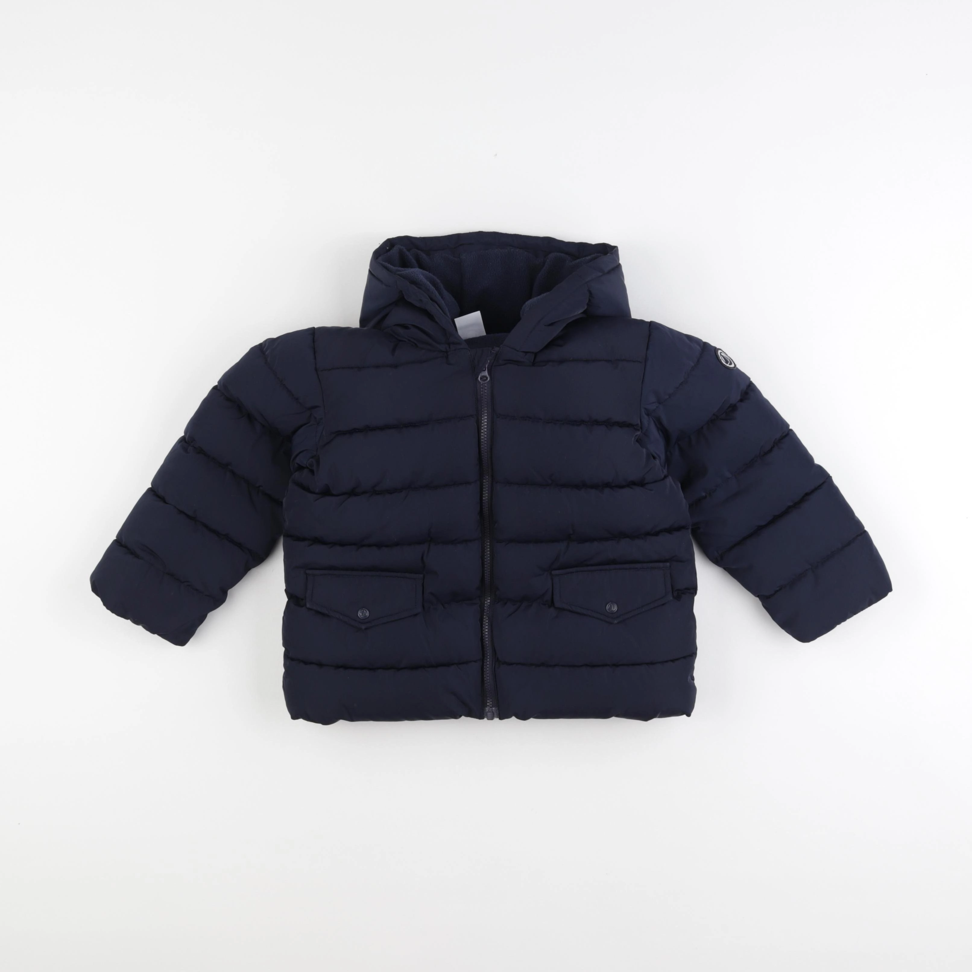 Petit Bateau - doudoune bleu - 3 ans