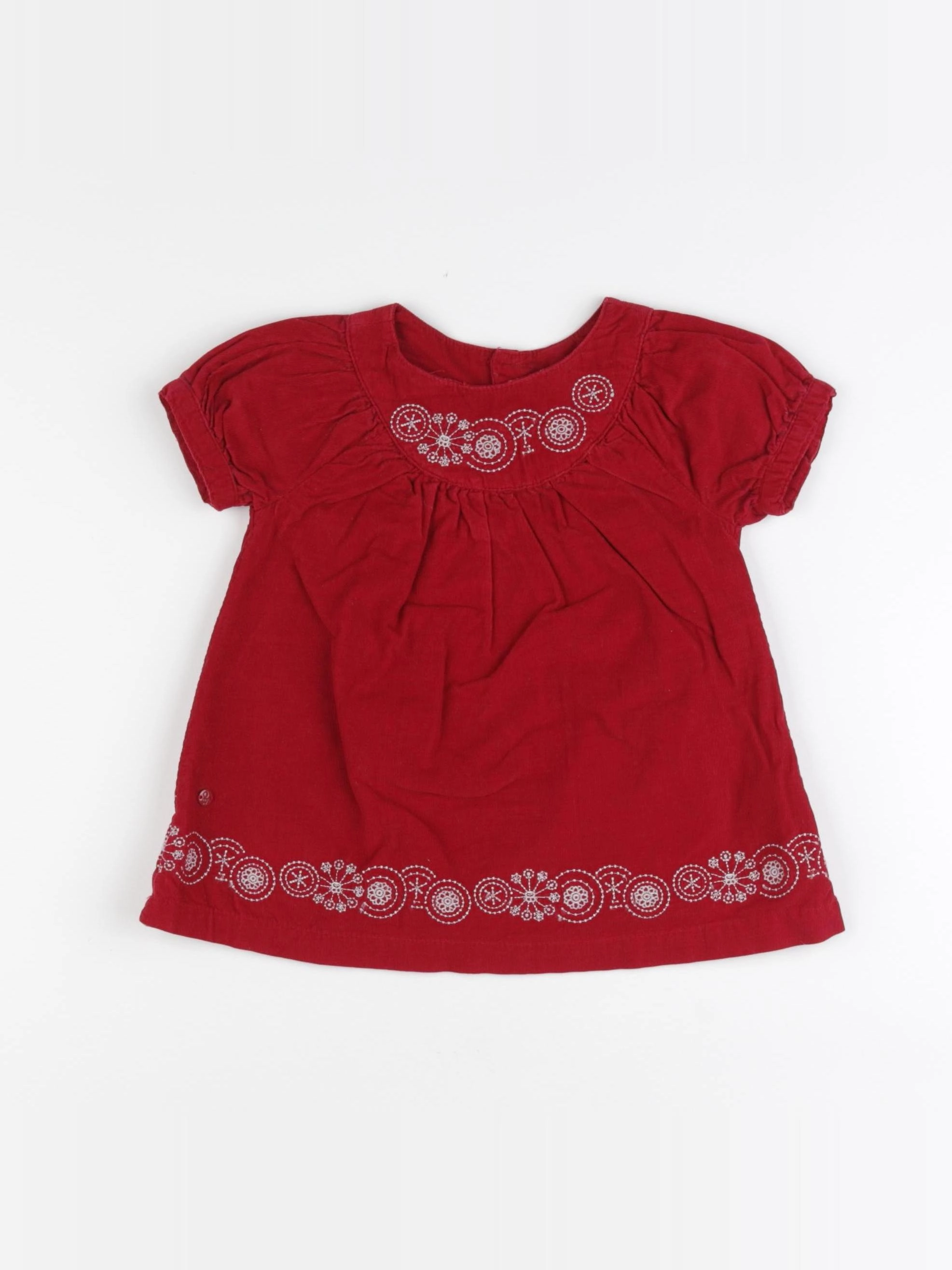 Obaïbi - robe rouge - 6 mois