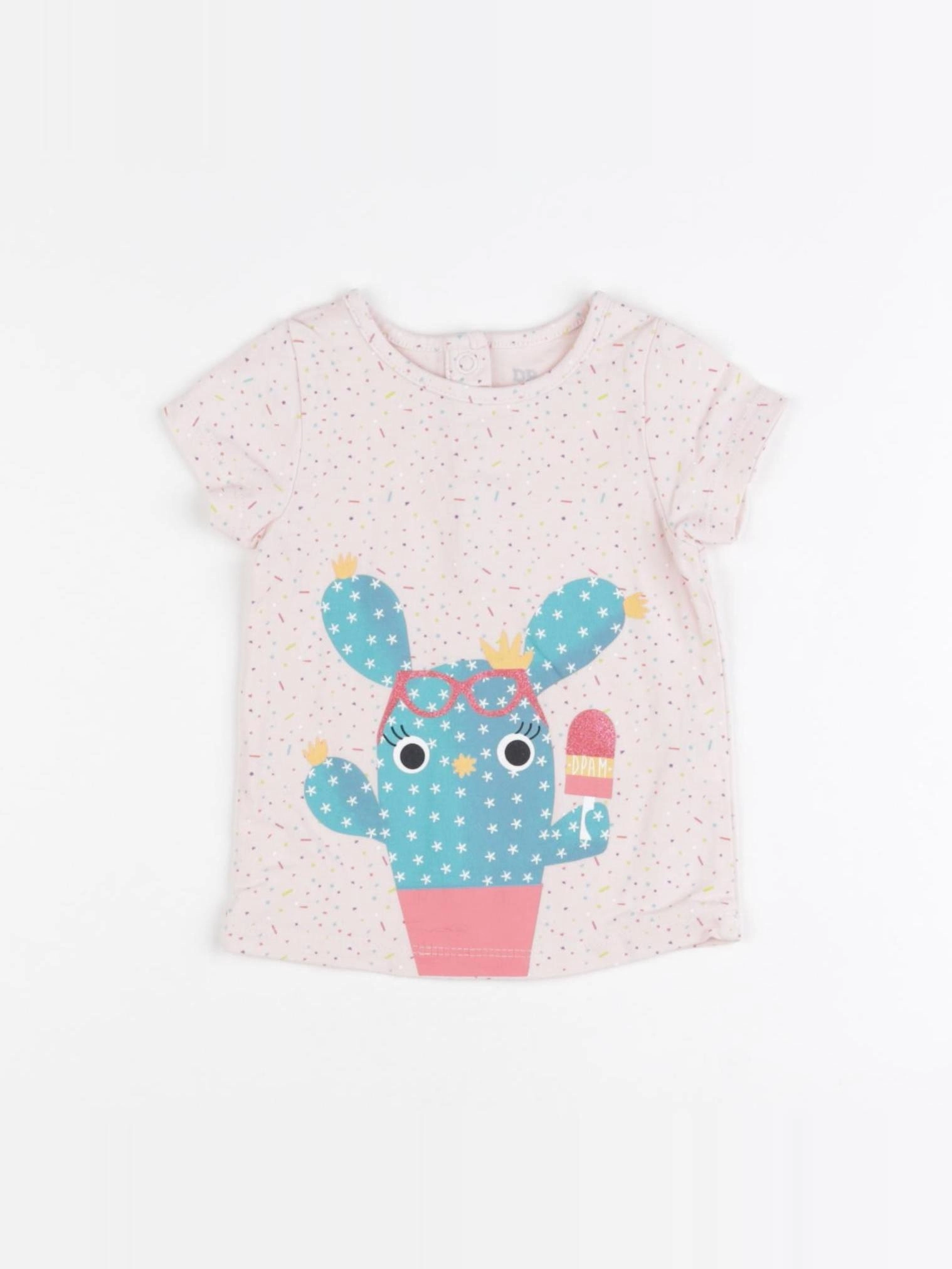 DPAM - tee-shirt rose - 3 mois
