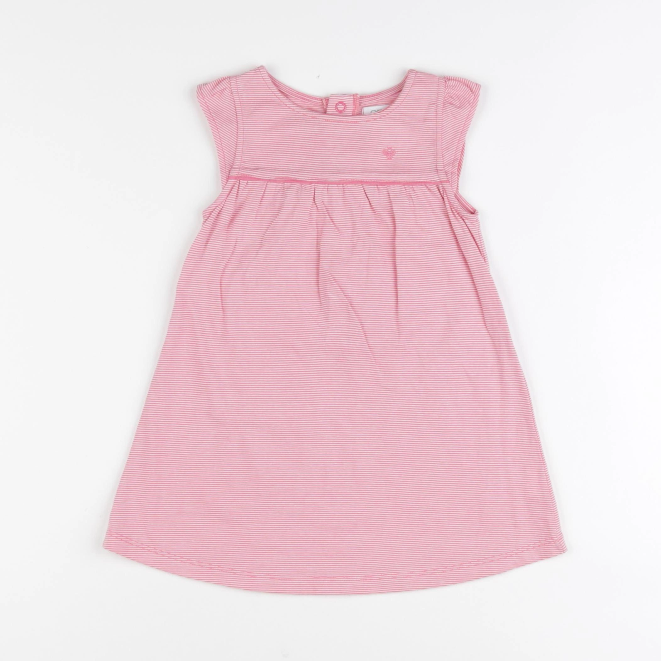 Obaïbi - robe rose - 12 mois