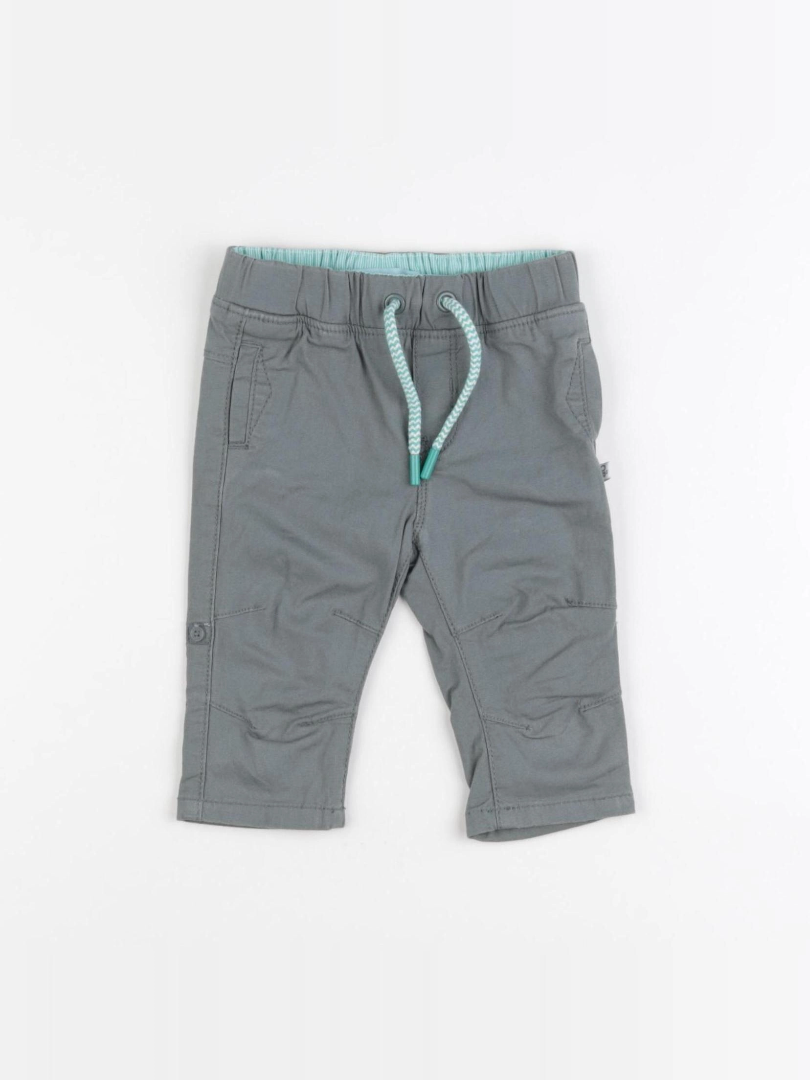 Obaïbi - pantalon vert - 3 mois