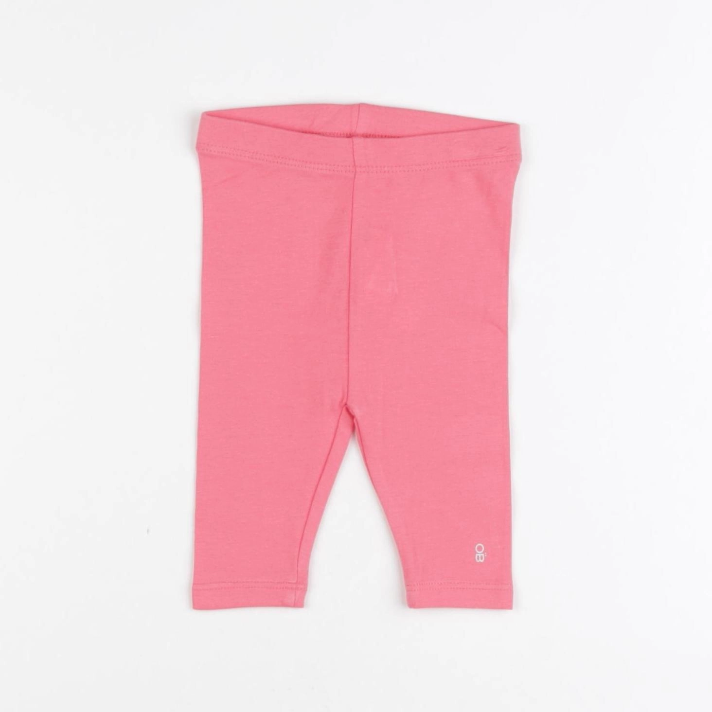 Obaïbi - legging rose - 3 mois