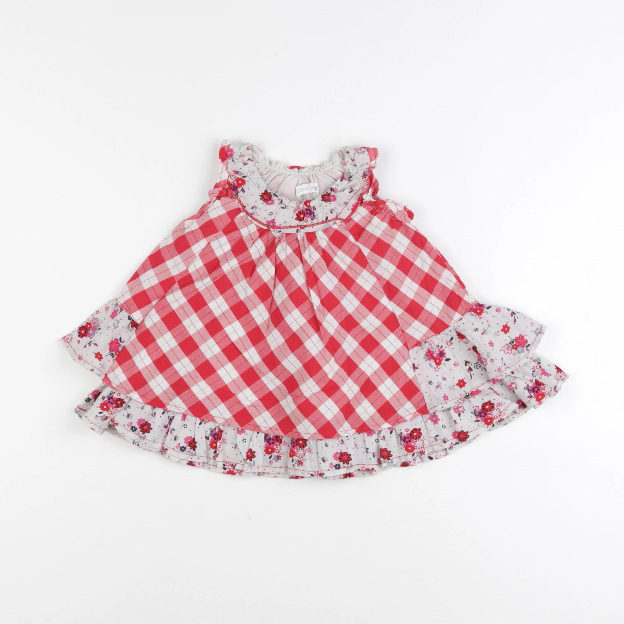 Absorba - robe rouge - 6 mois
