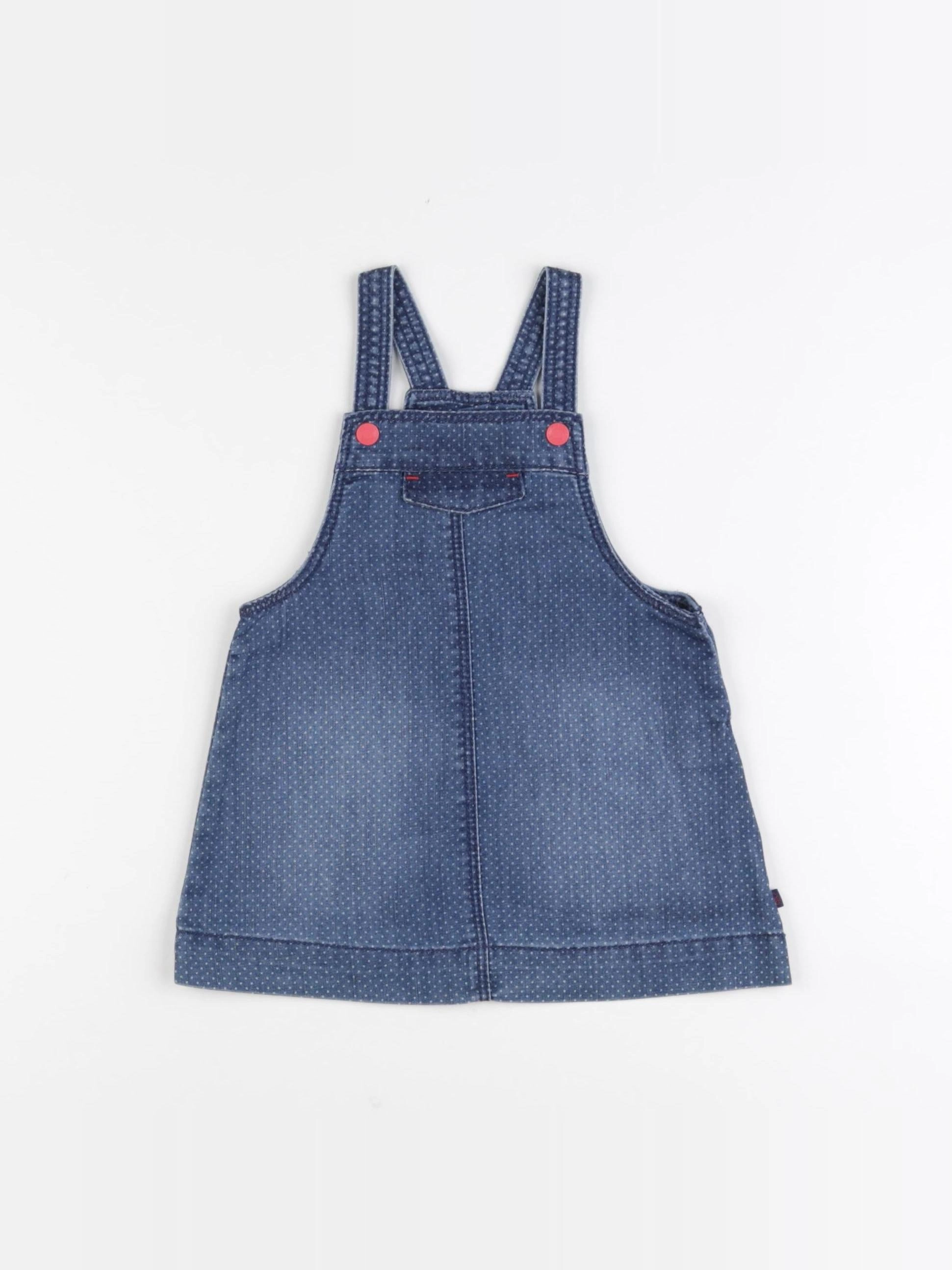 Obaïbi - robe bleu - 12 mois