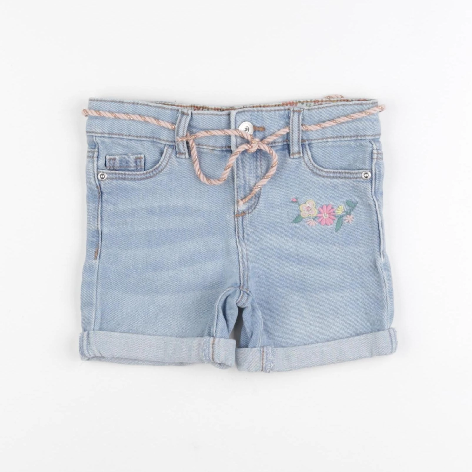 Vertbaudet - short bleu - 5 ans