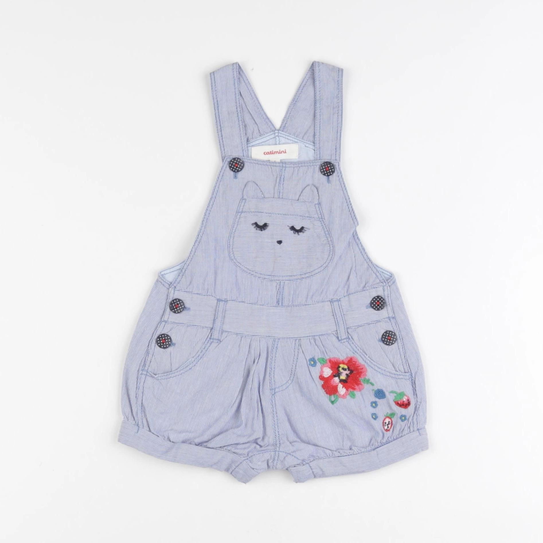 Catimini - combinaison bleu - 6 mois