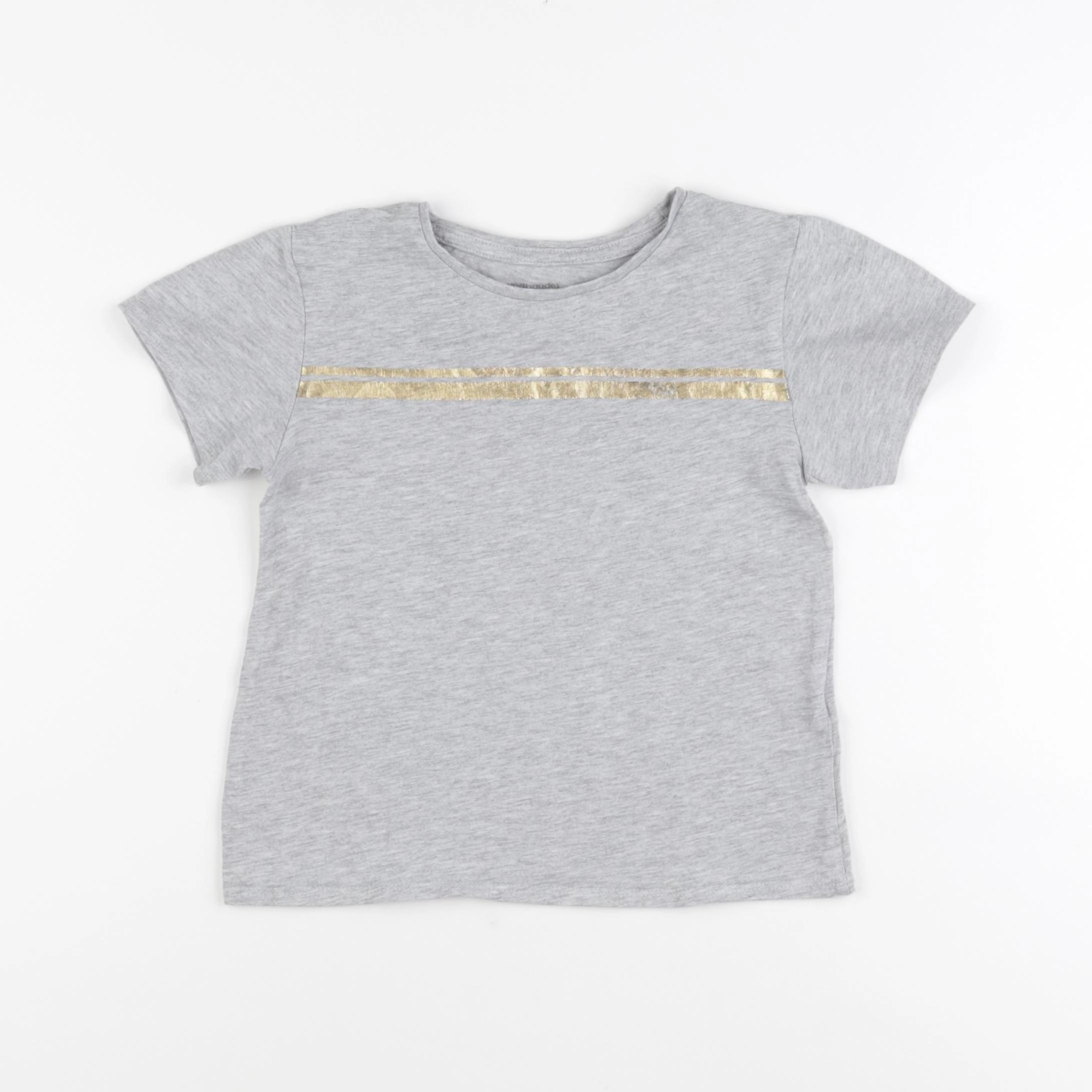 Vertbaudet - tee-shirt gris - 6 ans