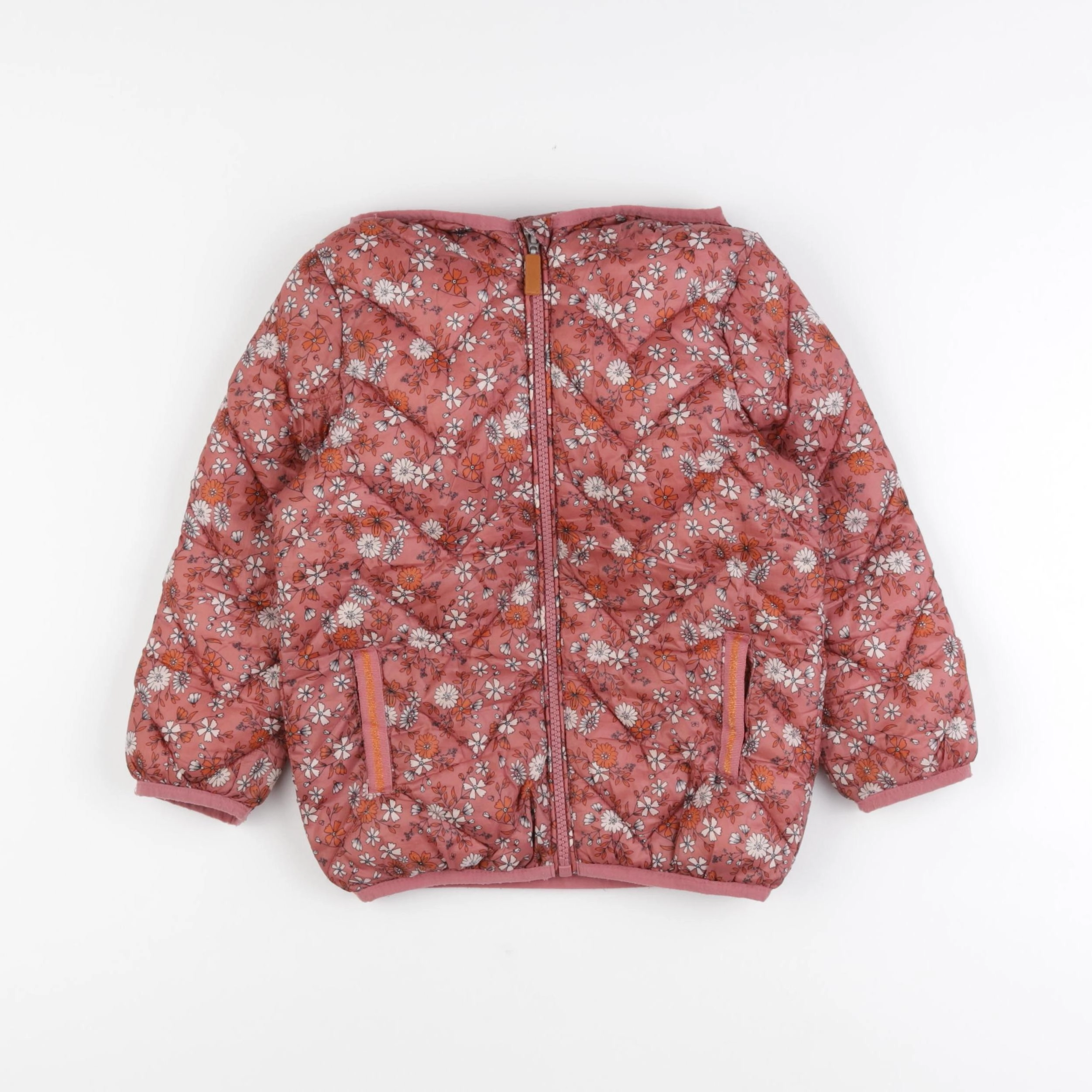 Vertbaudet - doudoune rose - 5 ans