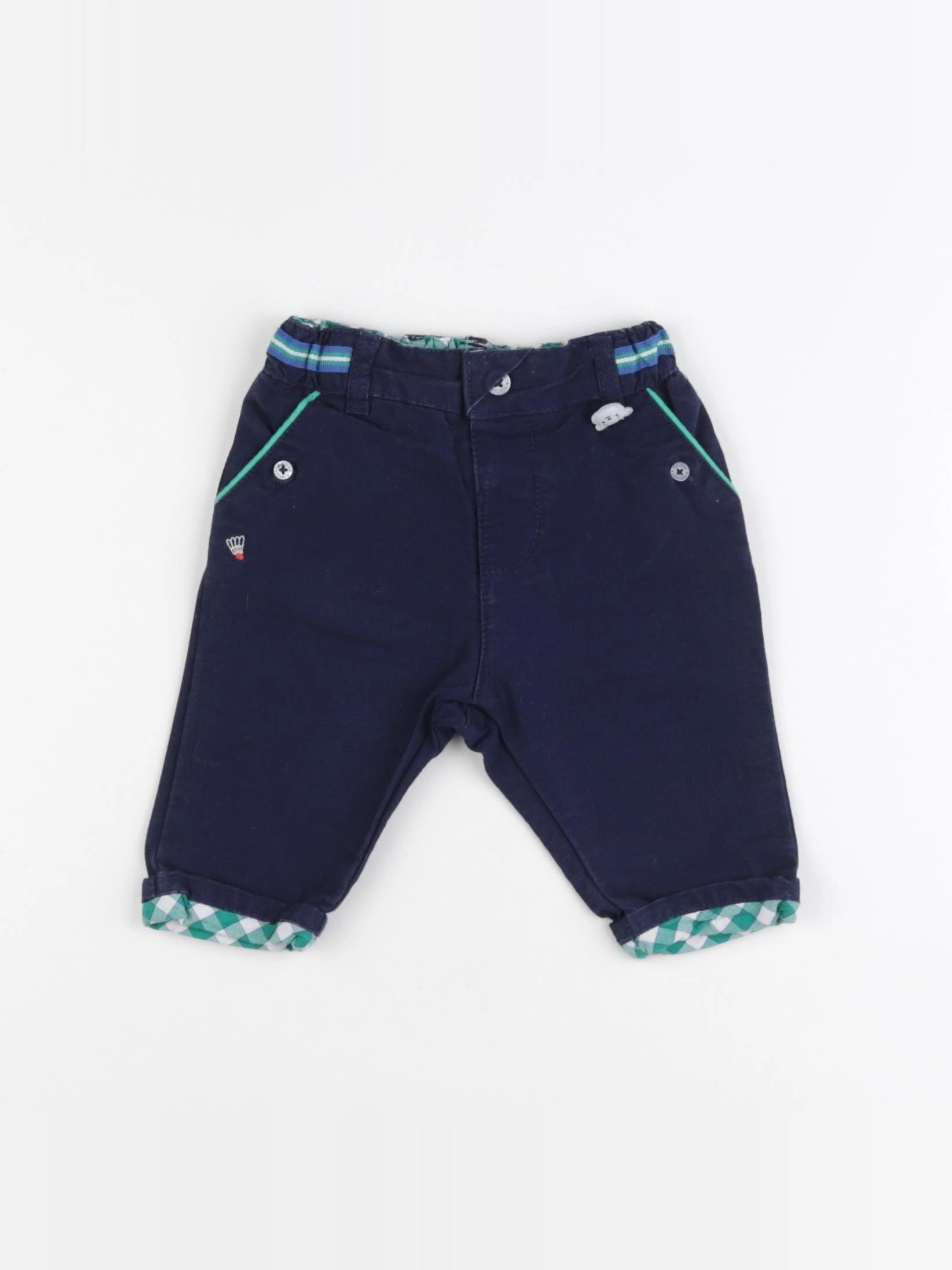 Sergent Major - pantalon bleu - 3 mois