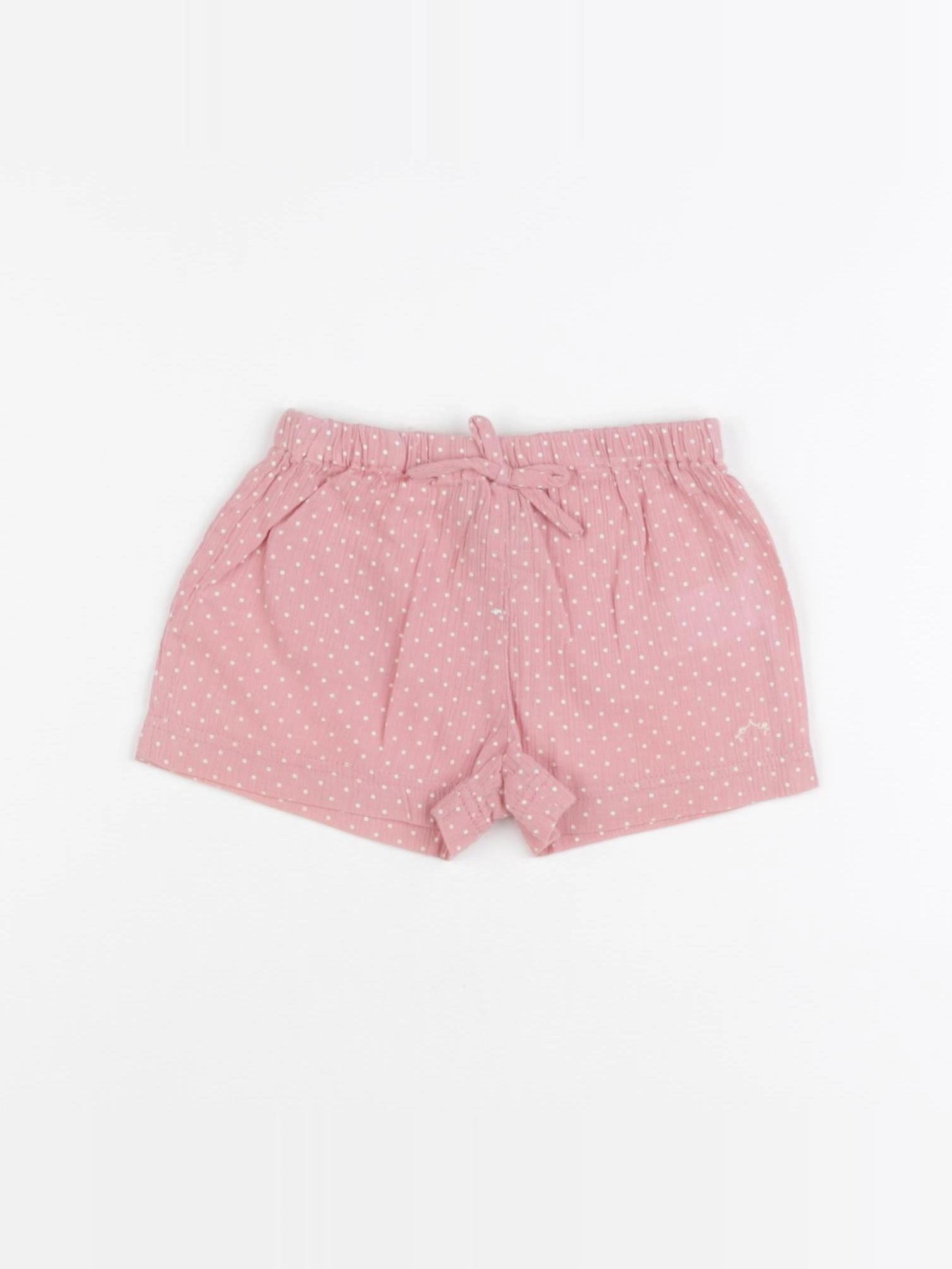 Nanos baby - short rose - 6 mois