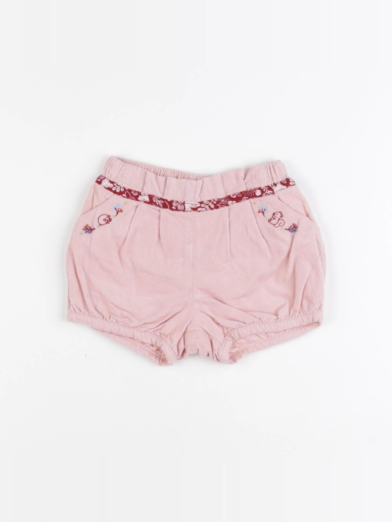 Sergent Major - short rose - 6 mois