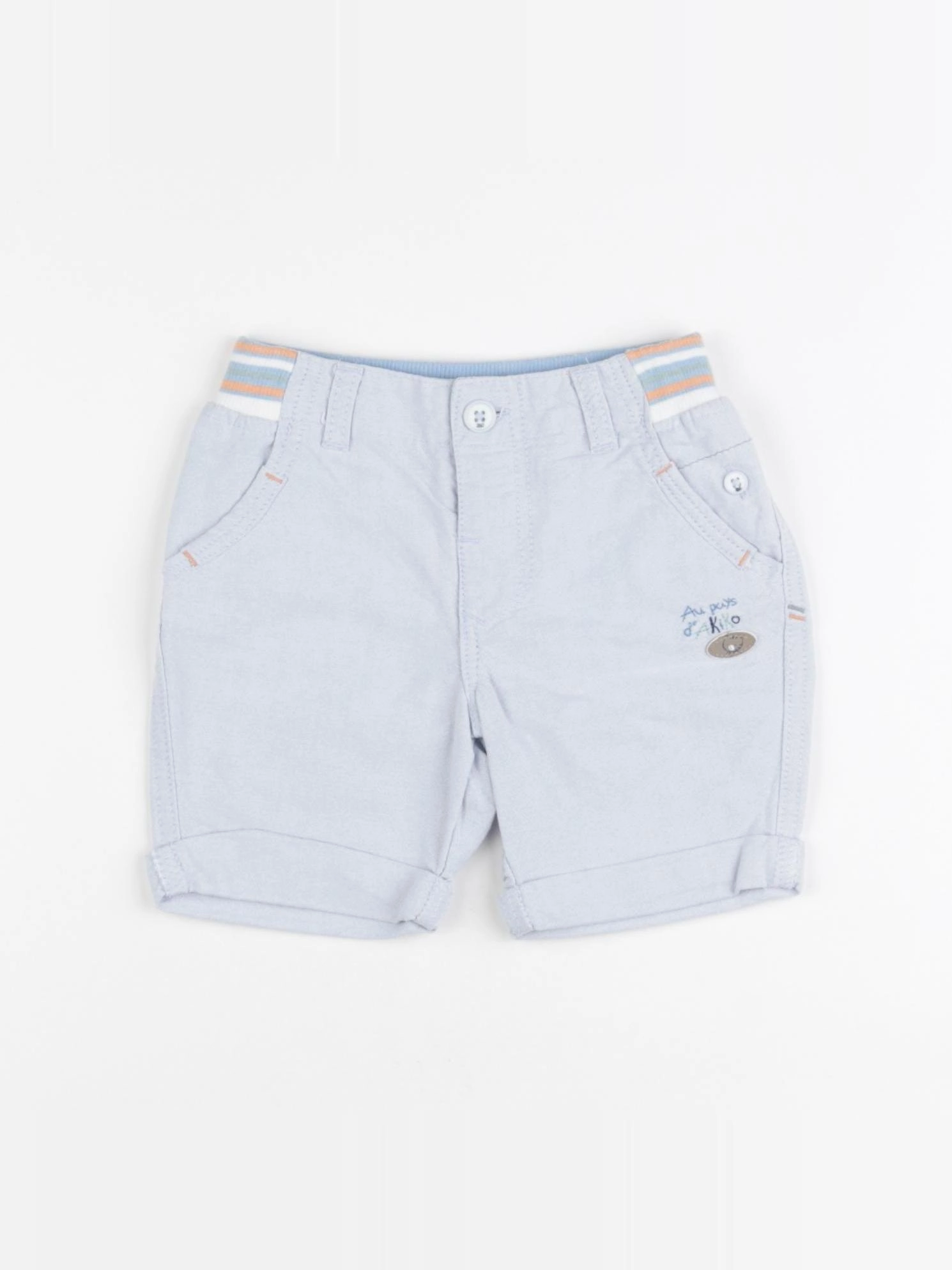 Sergent Major - short bleu - 6 mois