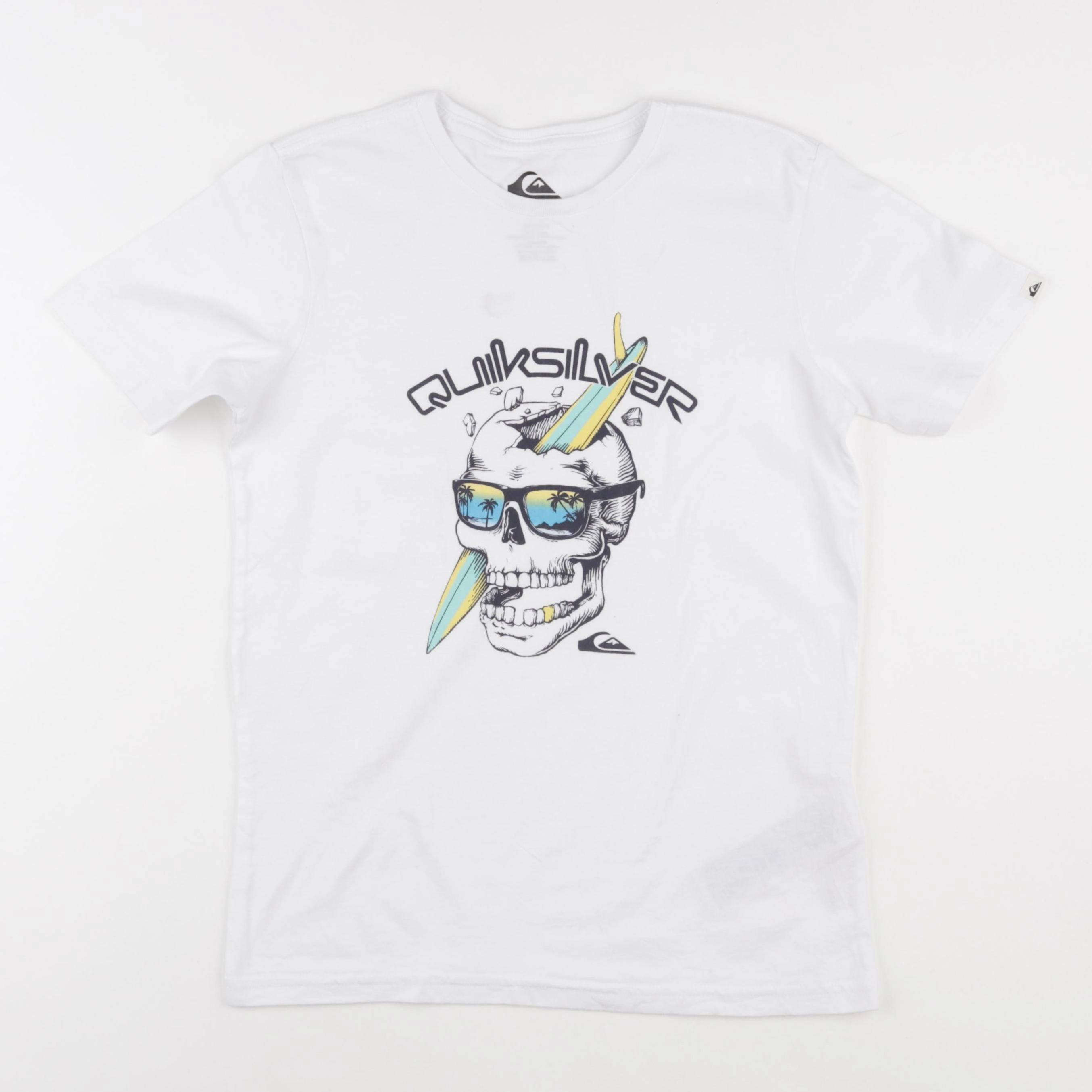 Quiksilver - tee-shirt blanc - 10 ans