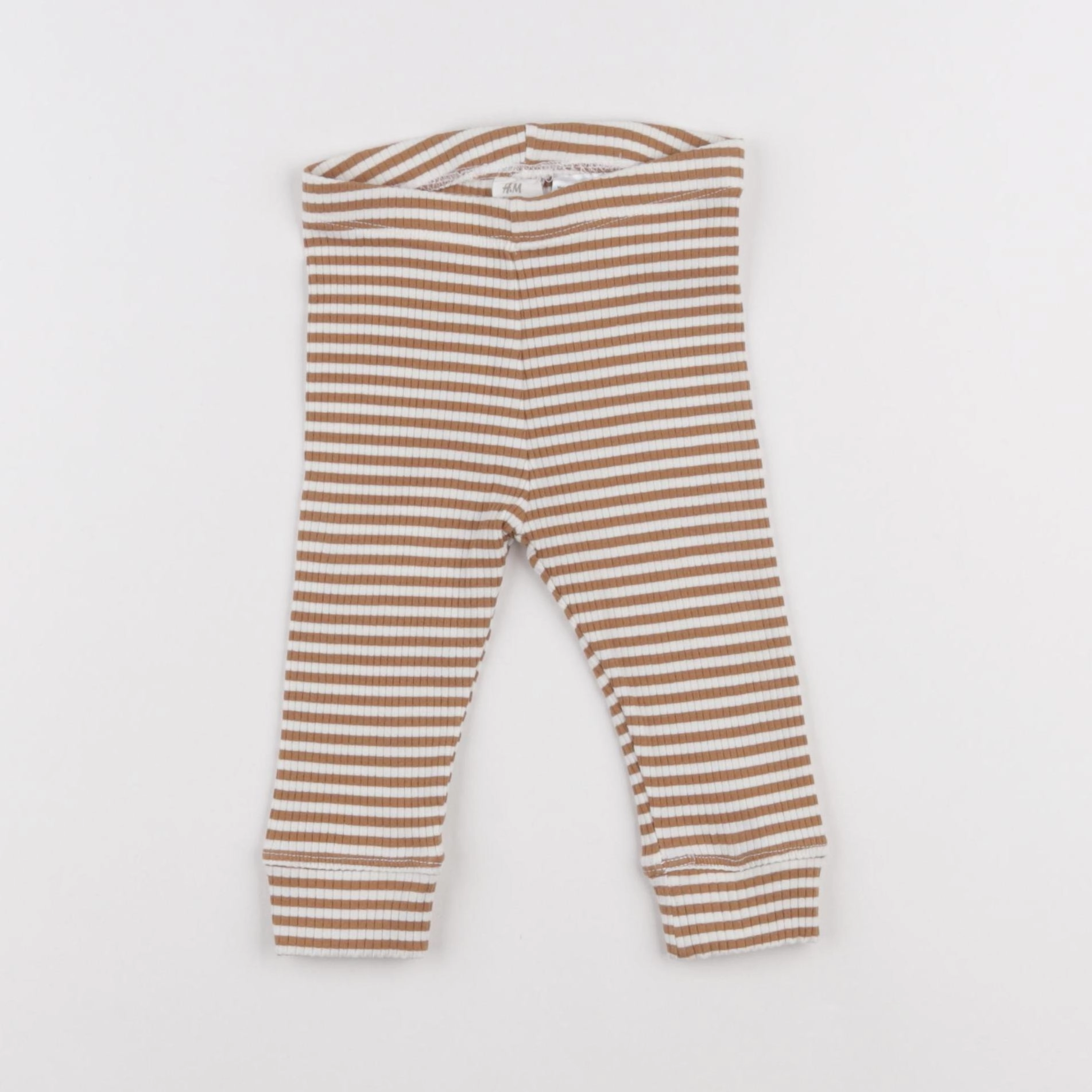 H&M - legging beige - 9 mois