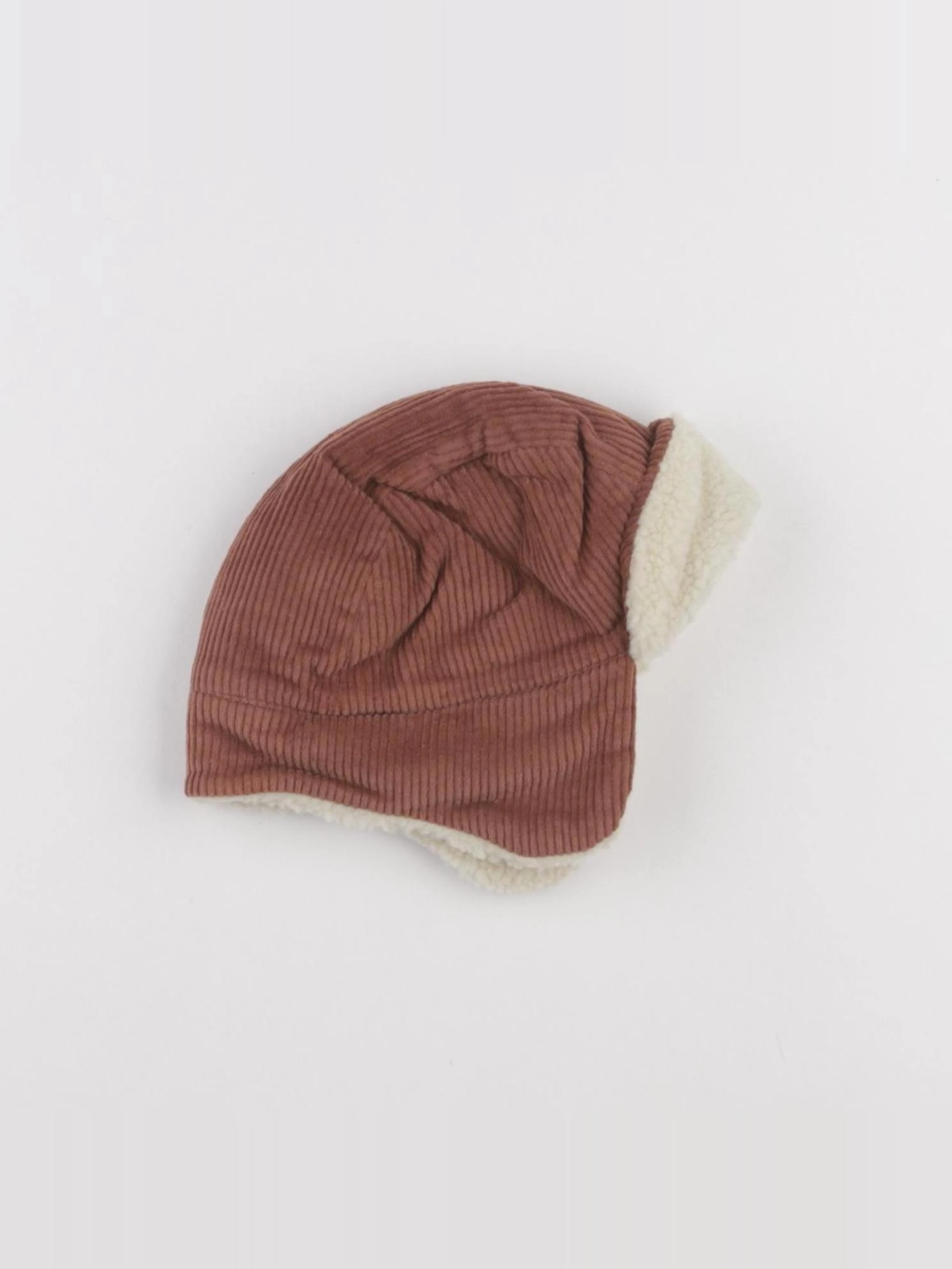 Petit Bateau - bonnet marron - 12/18 mois
