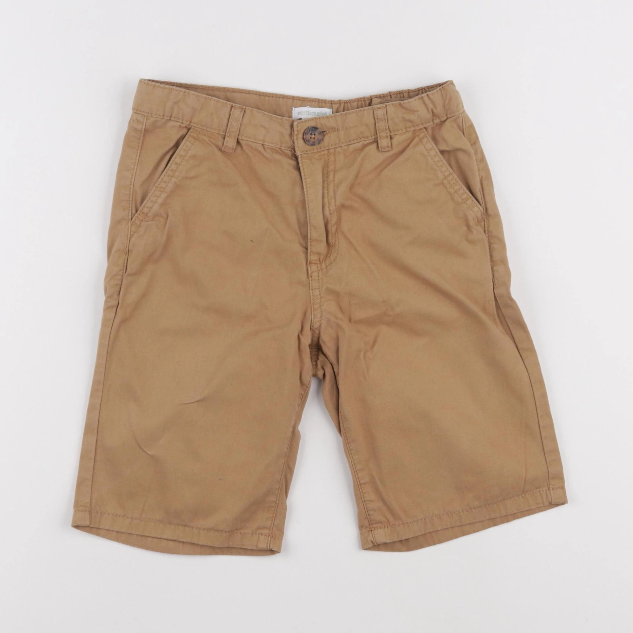Vertbaudet - short marron - 9 ans