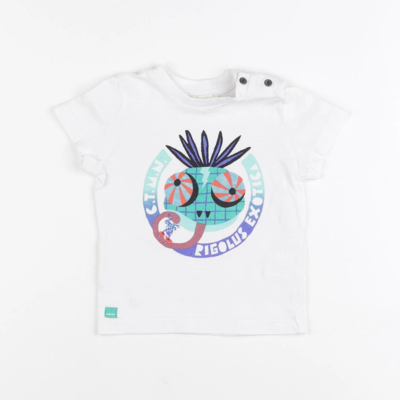 Catimini - tee-shirt blanc - 6 mois