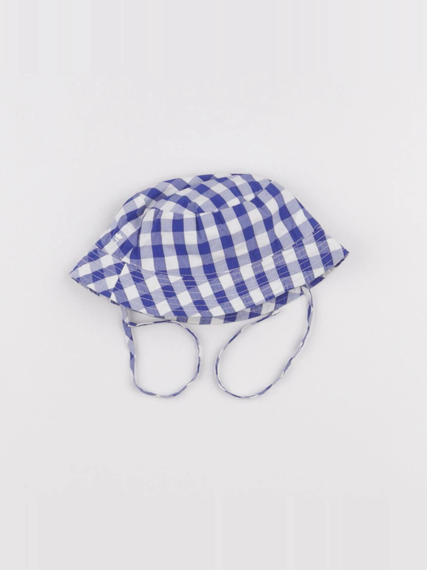 Petit Bateau - chapeau bleu - 6 mois