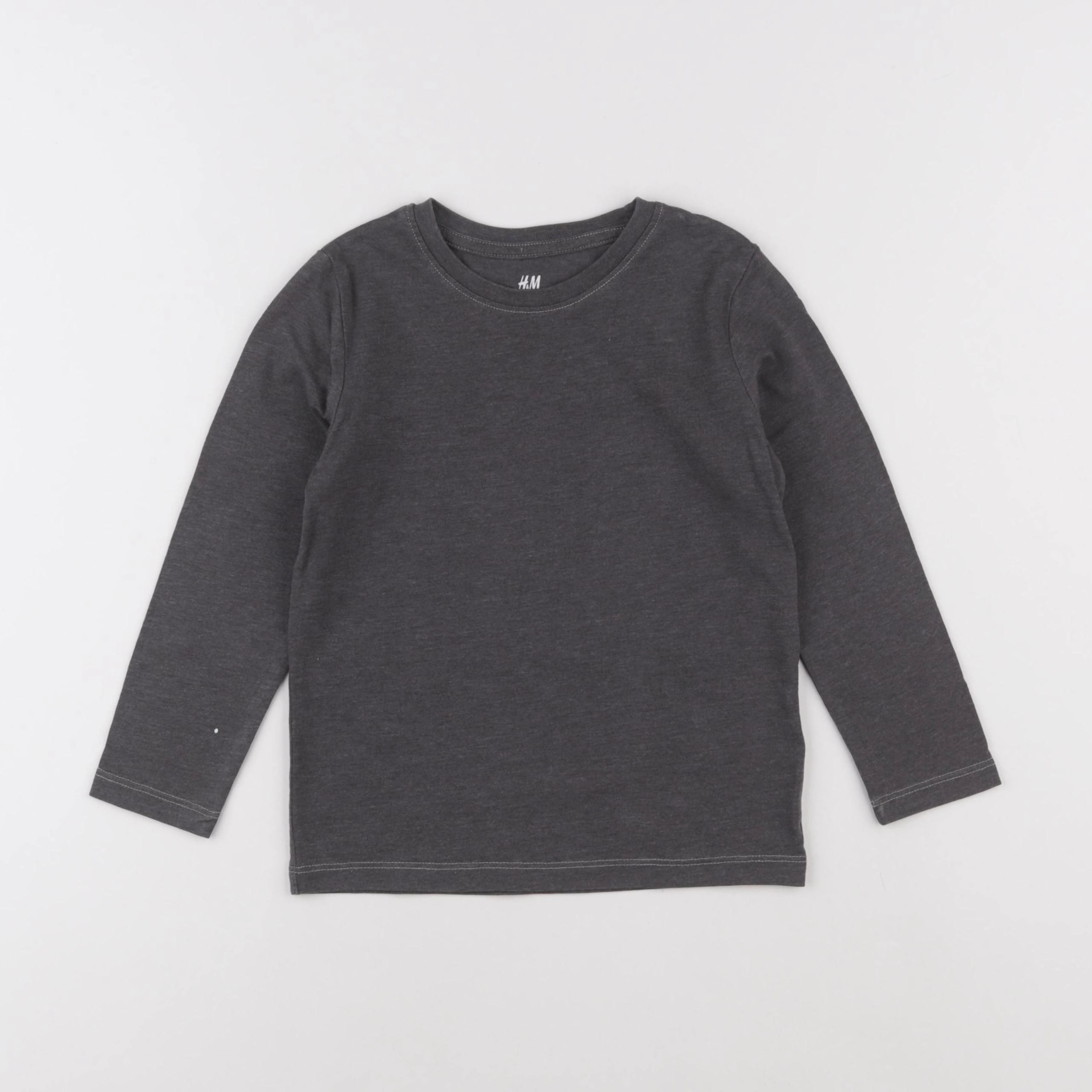 H&M - tee-shirt gris - 2/4 ans