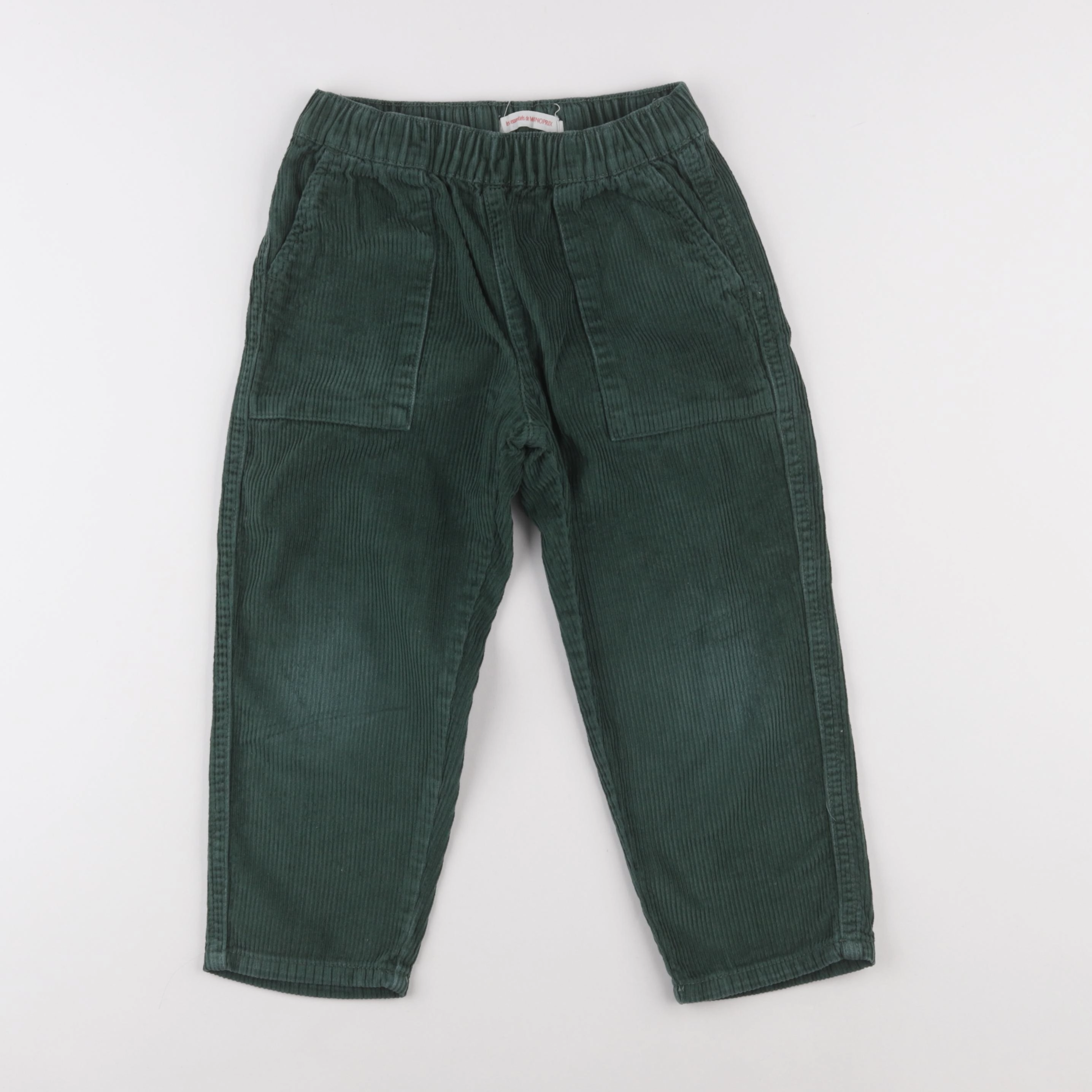 Monoprix - pantalon vert - 6 ans