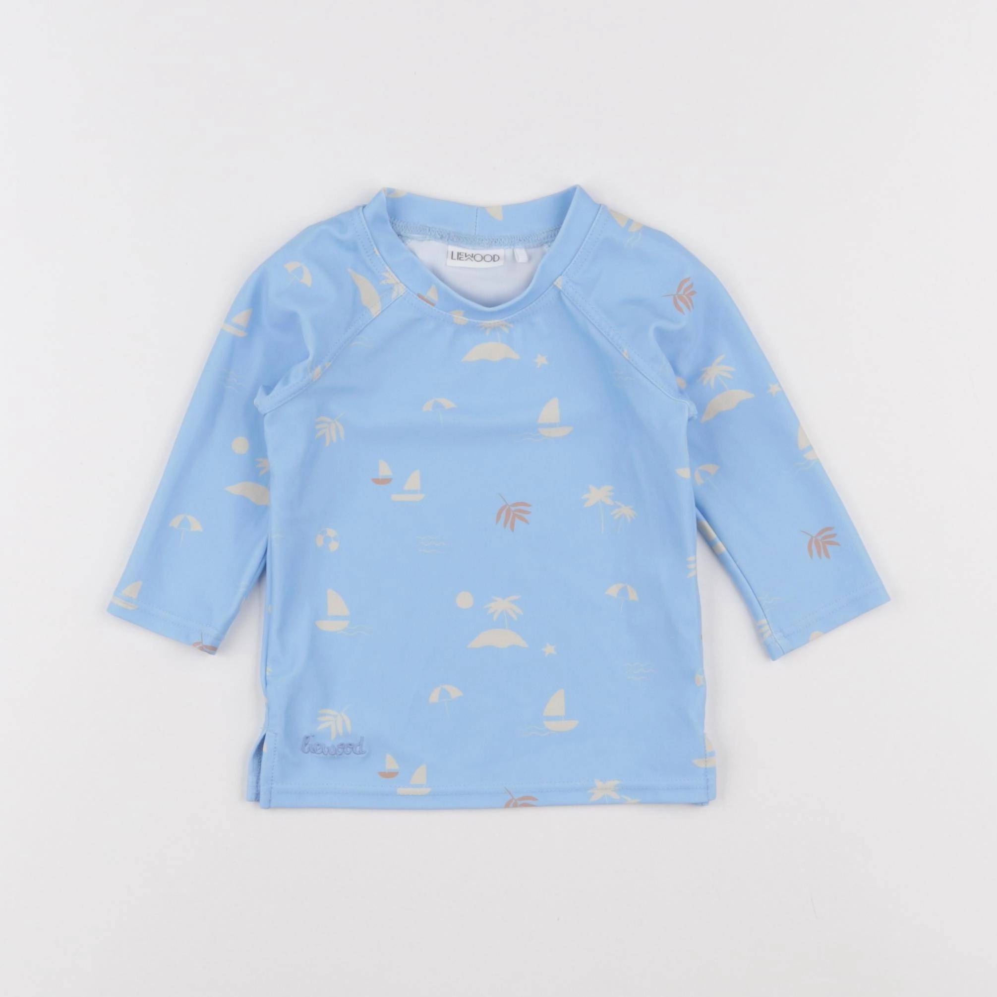 Liewood - tee-shirt de bain bleu - 6 mois
