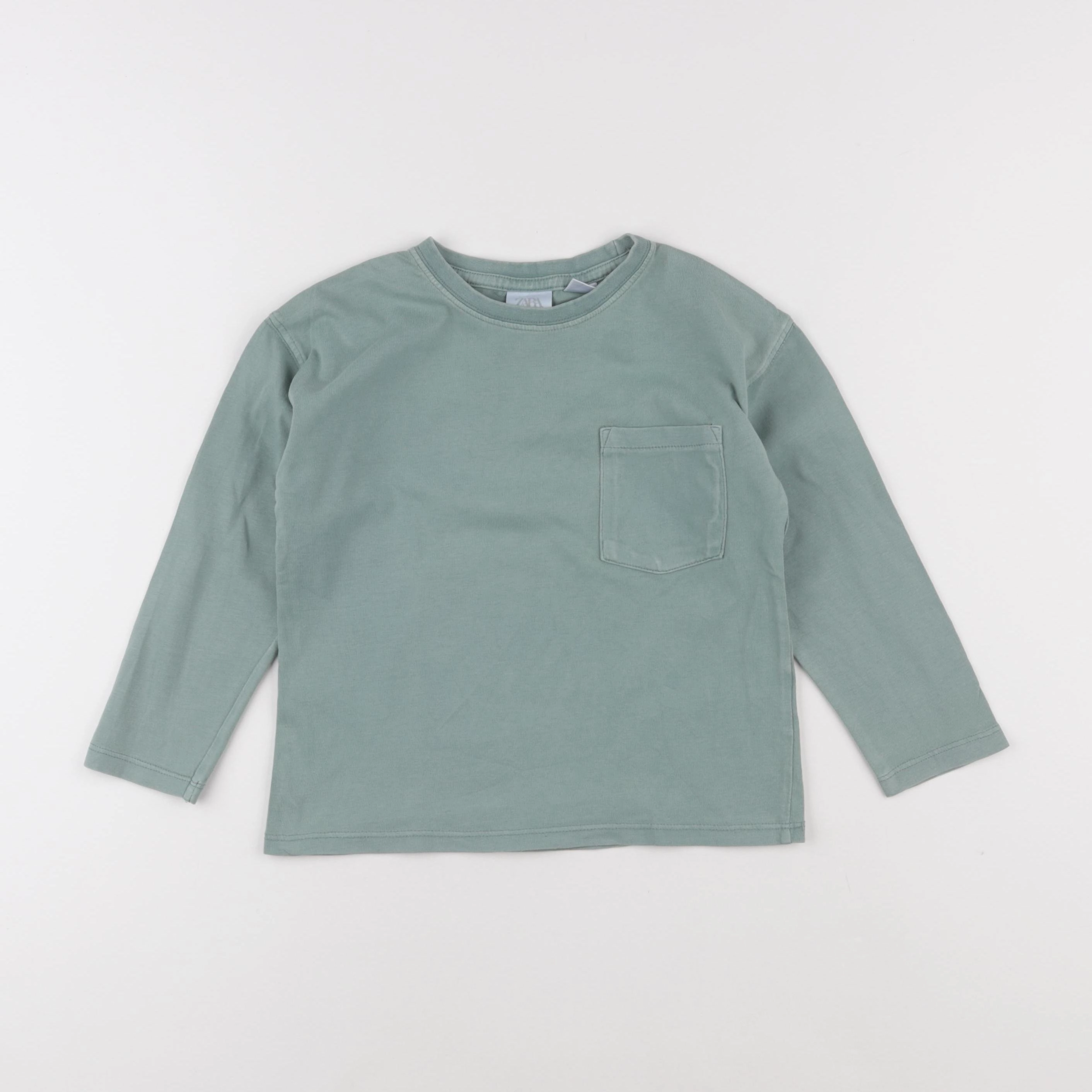 Zara - tee-shirt vert - 2/3 ans