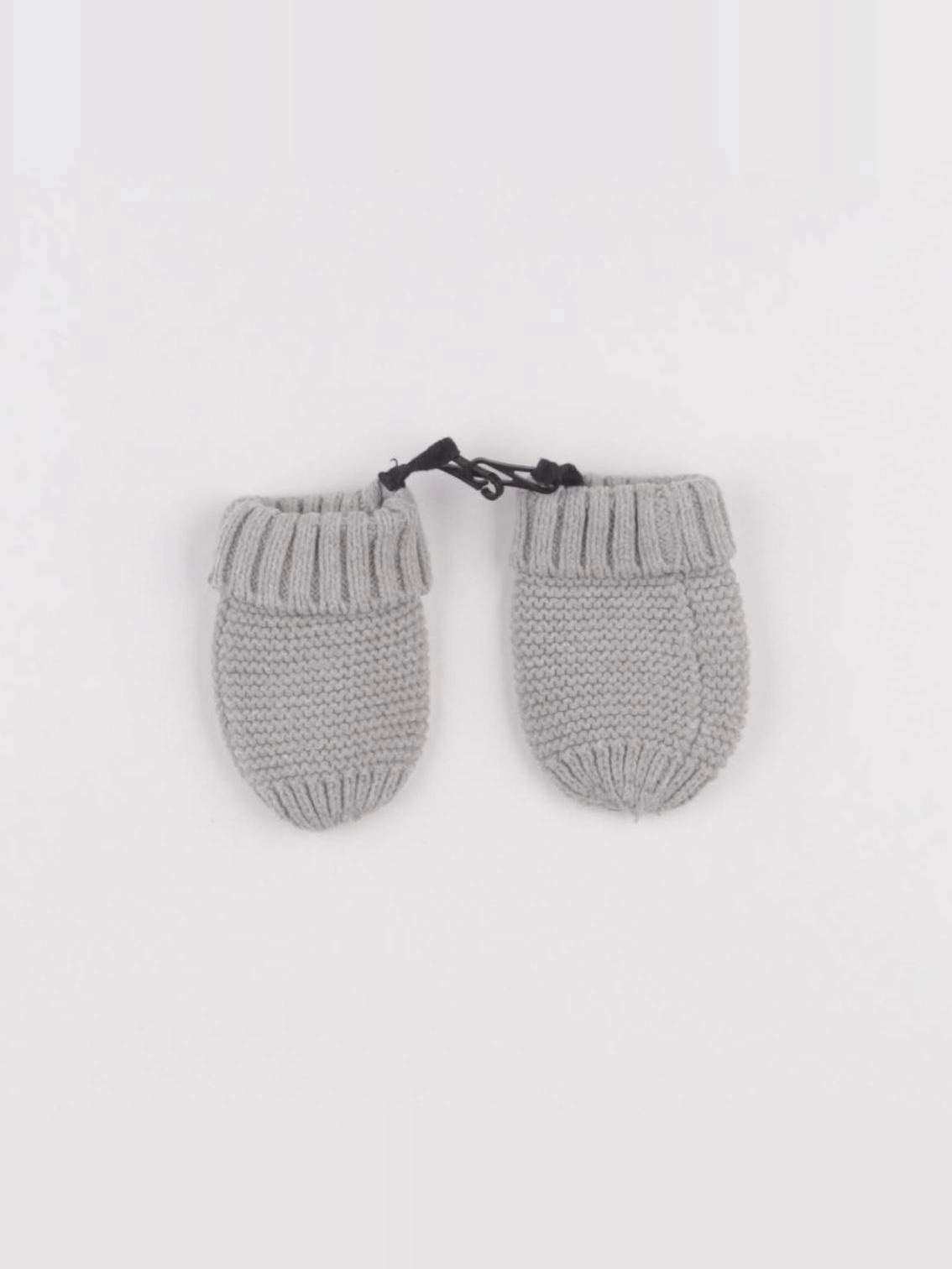 Vertbaudet - moufles gris - 12/18 mois
