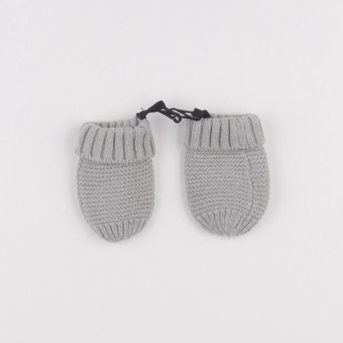 Vertbaudet - moufles gris - 12/18 mois
