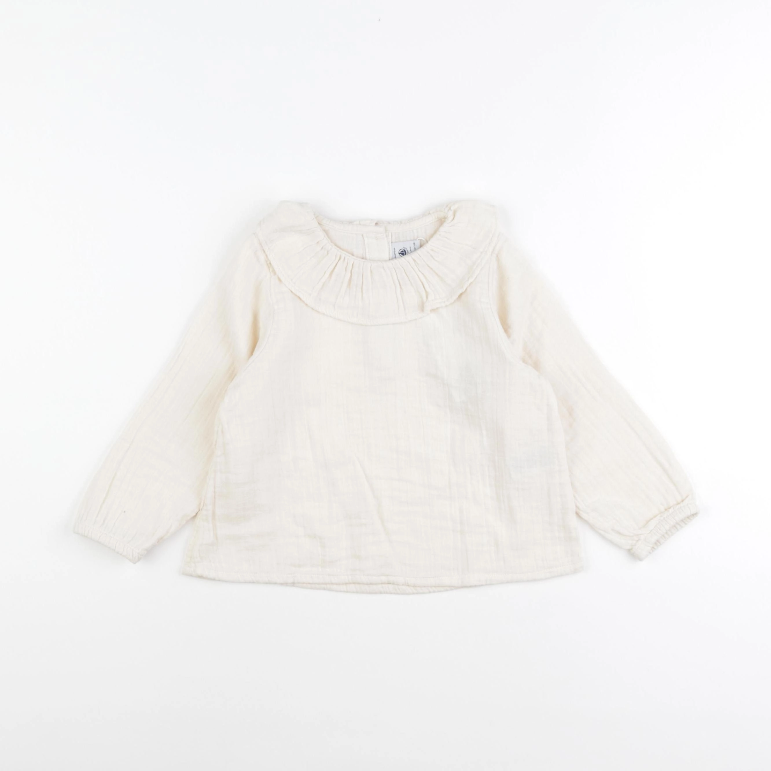 Petit Bateau - blouse beige - 36 mois