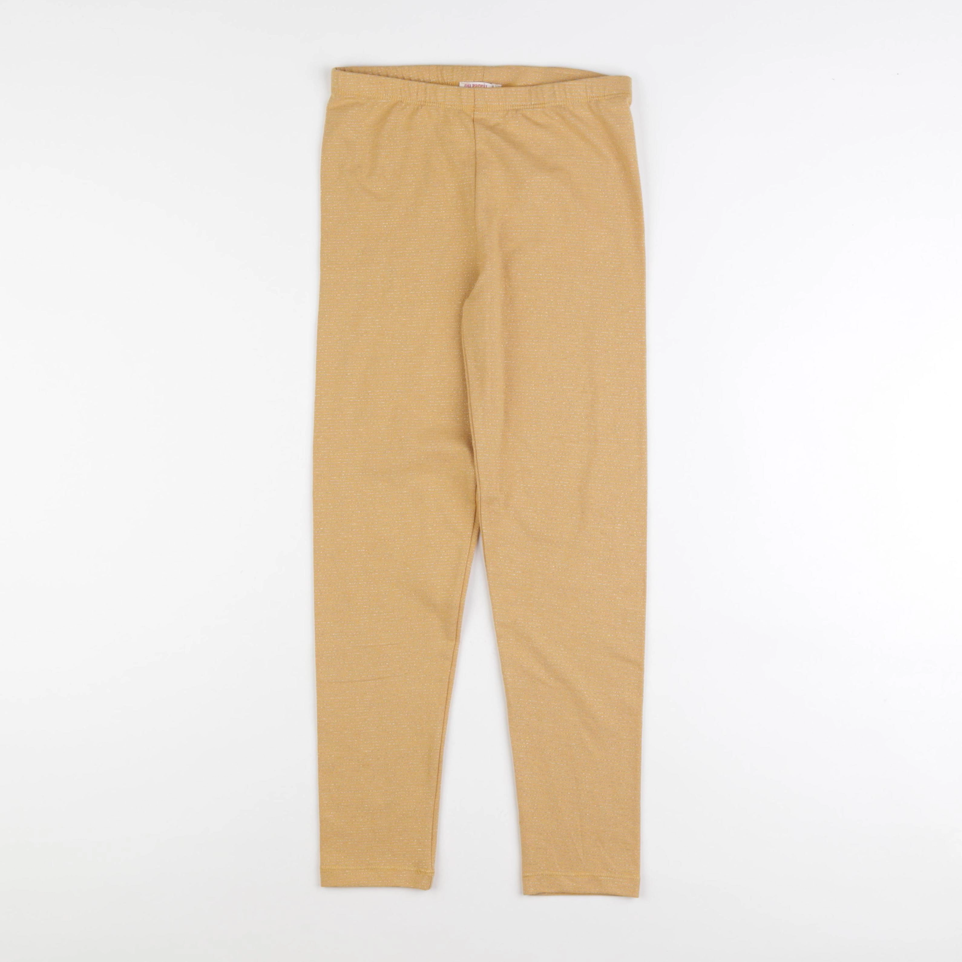 DPAM - legging jaune - 8/9 ans