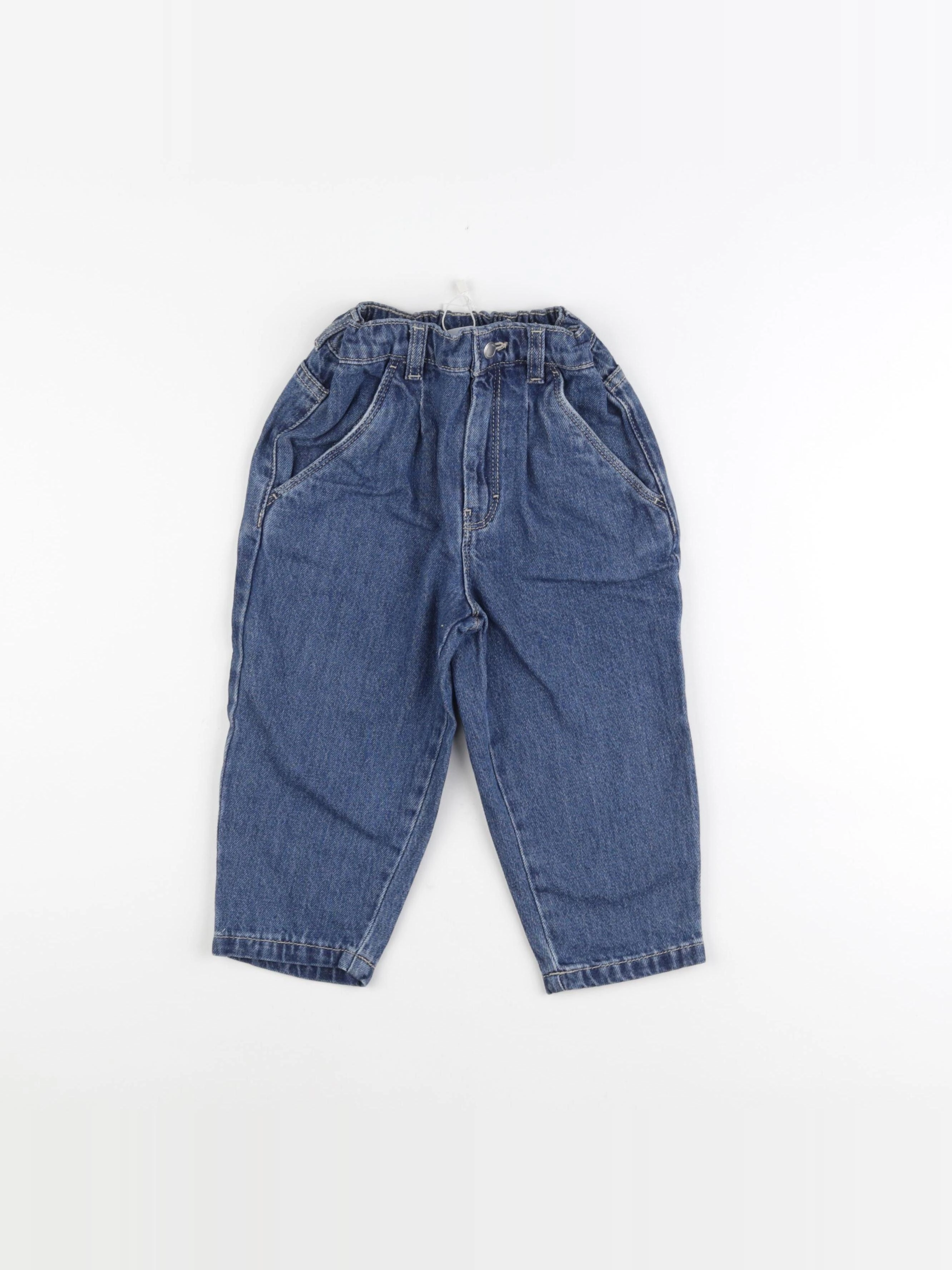 Petit Bateau - jean bleu - 18 mois