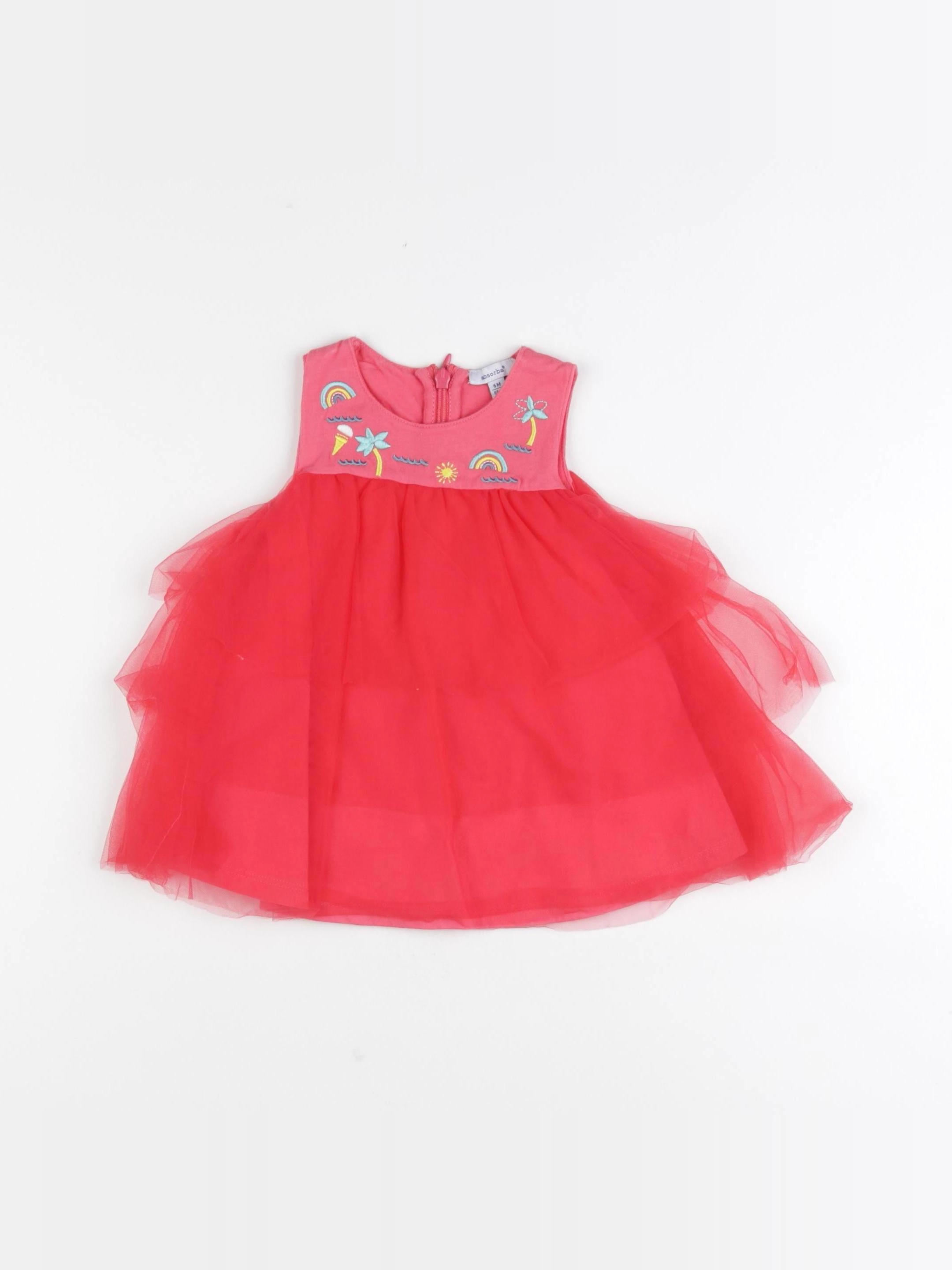 Absorba - robe rose - 6 mois