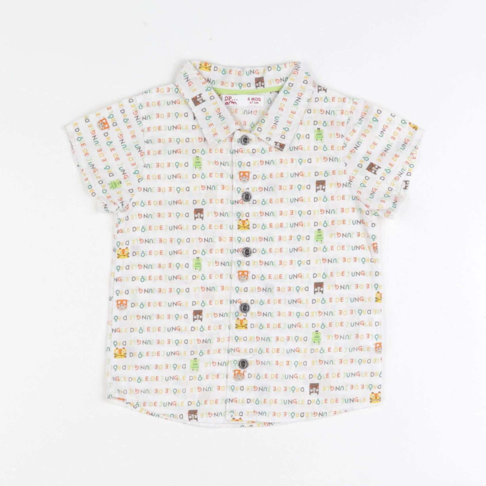 DPAM - chemise beige - 6 mois