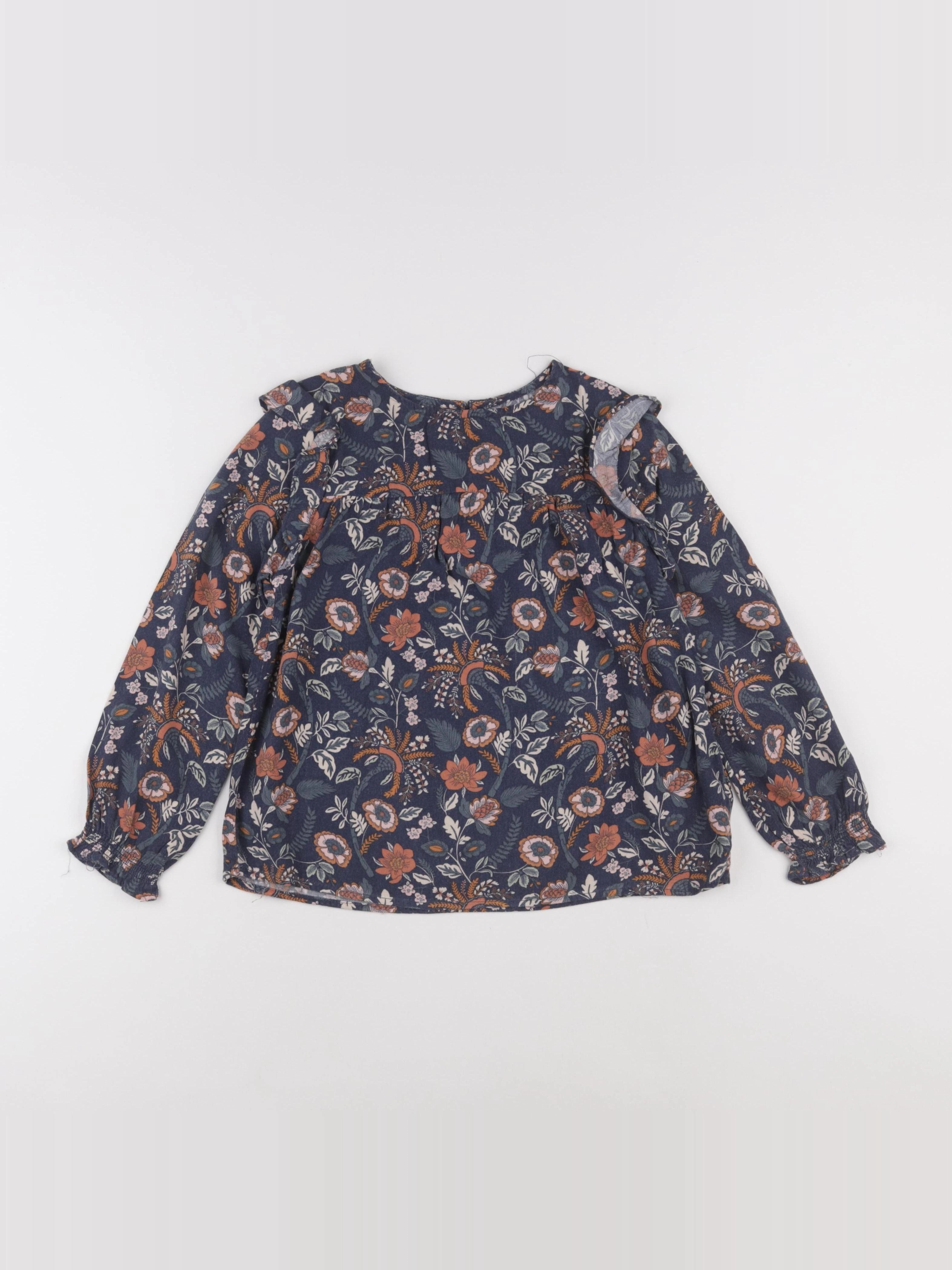 Vertbaudet - blouse multicolore - 8 ans